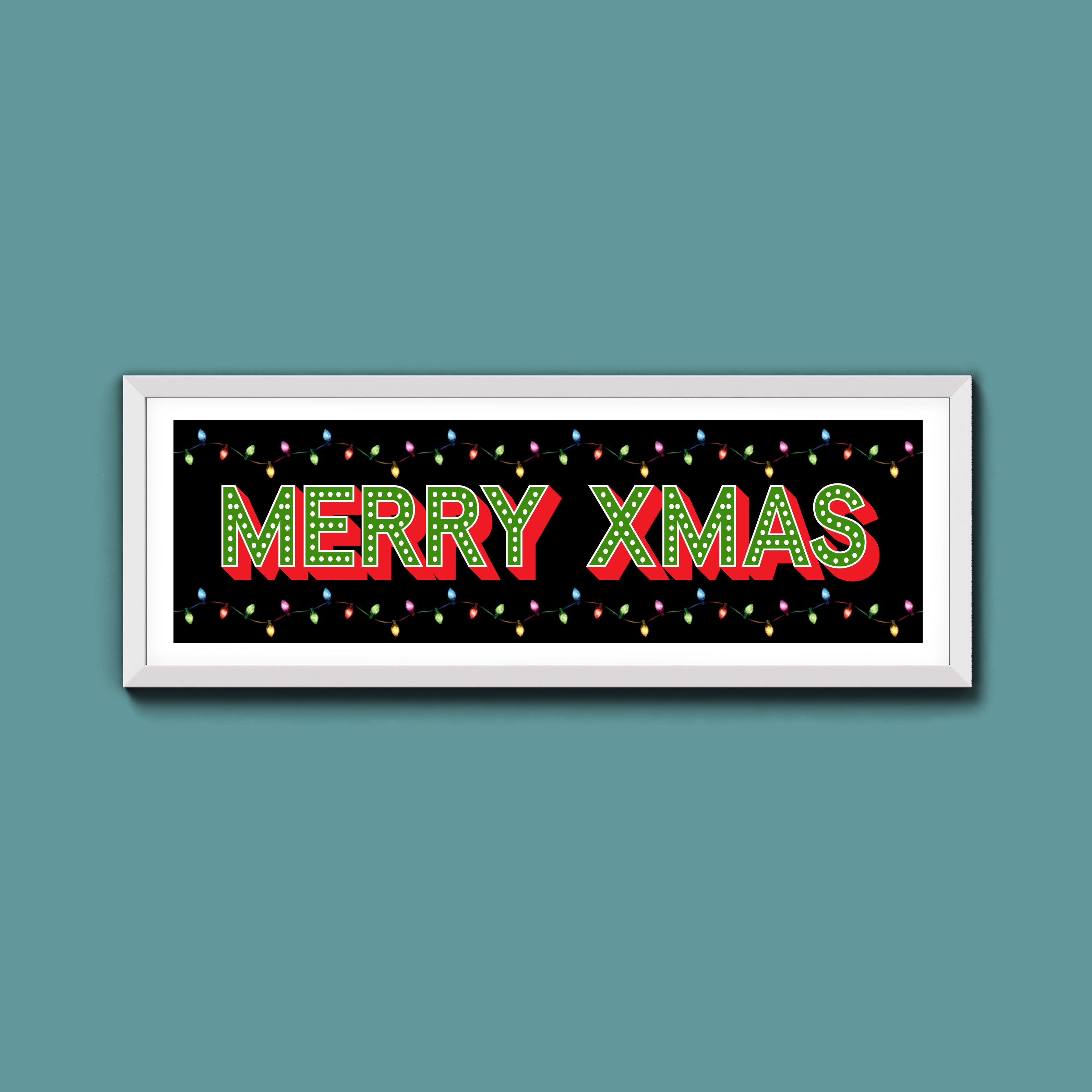Merry Christmas Framed Print