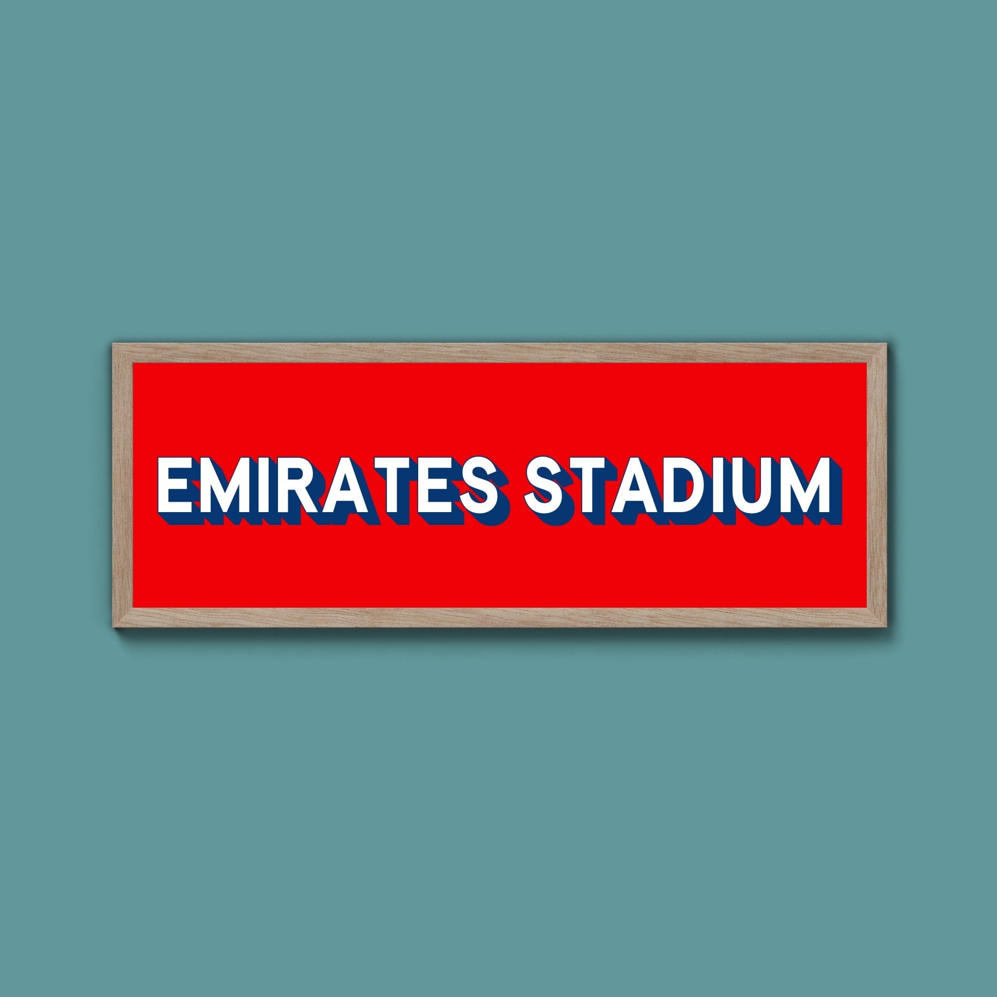 Arsenal FC Framed Print (New Style) - Above The Door