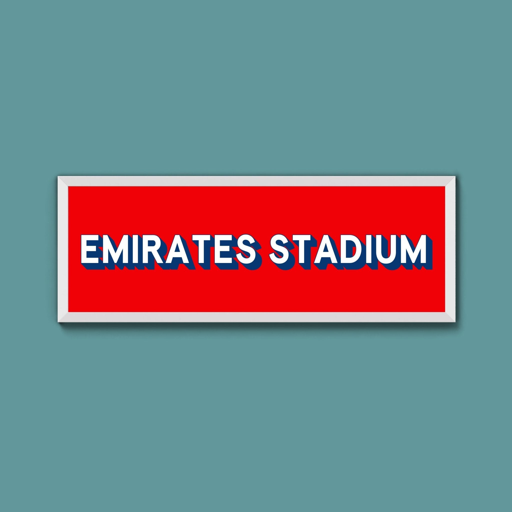 Arsenal FC Framed Print (New Style) - Above The Door