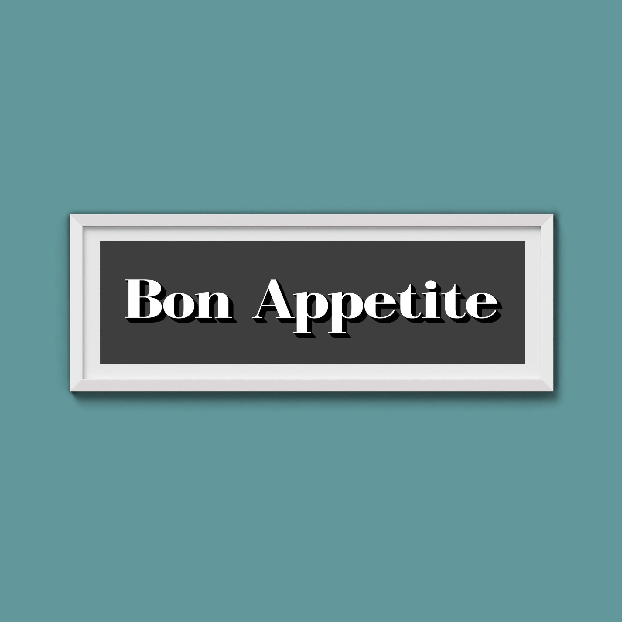 Bon Appetite Print - Above The Door