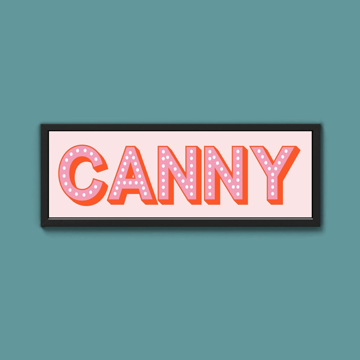 Canny Framed Print (New Style) - Above The Door