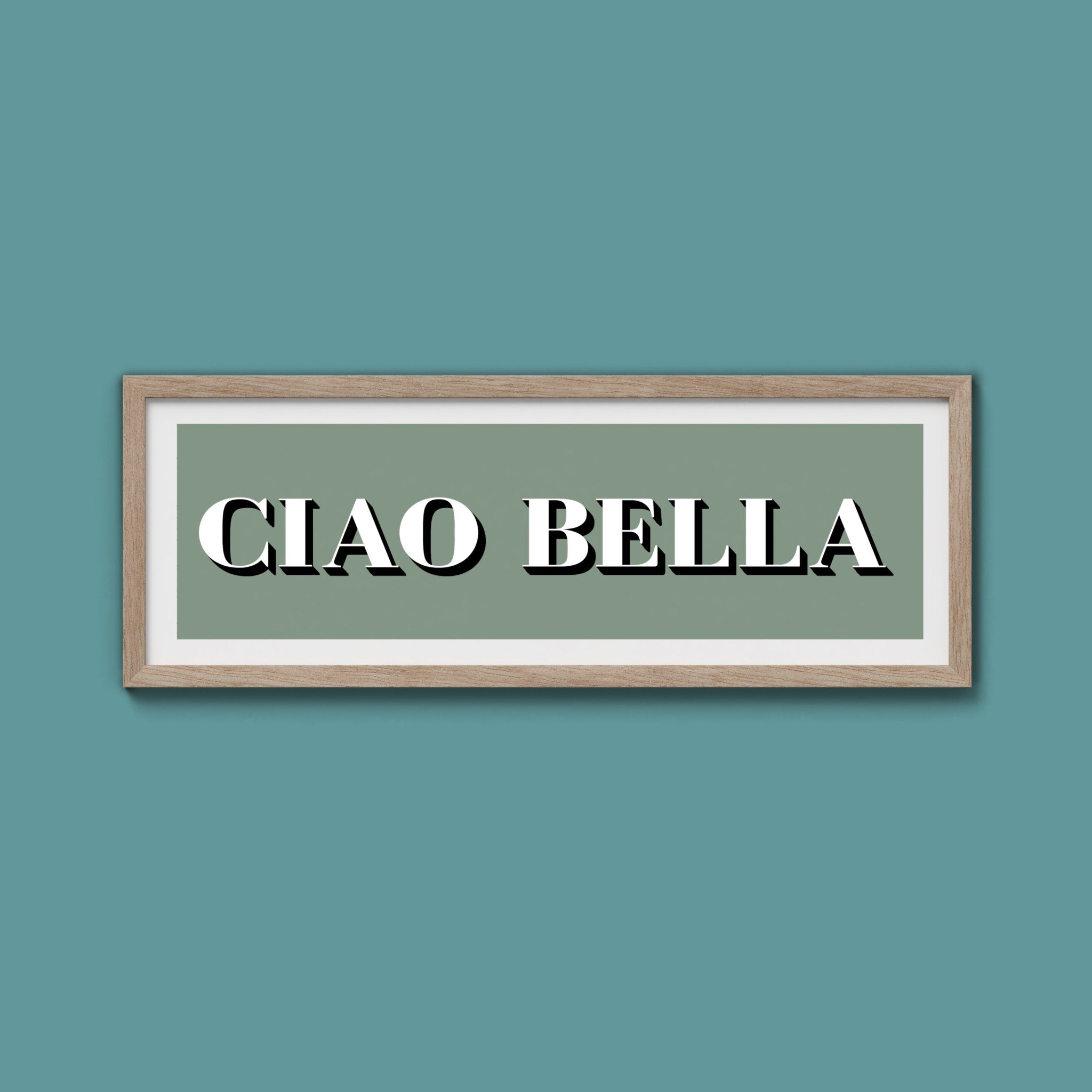 Ciao Bella Print - Above The Door