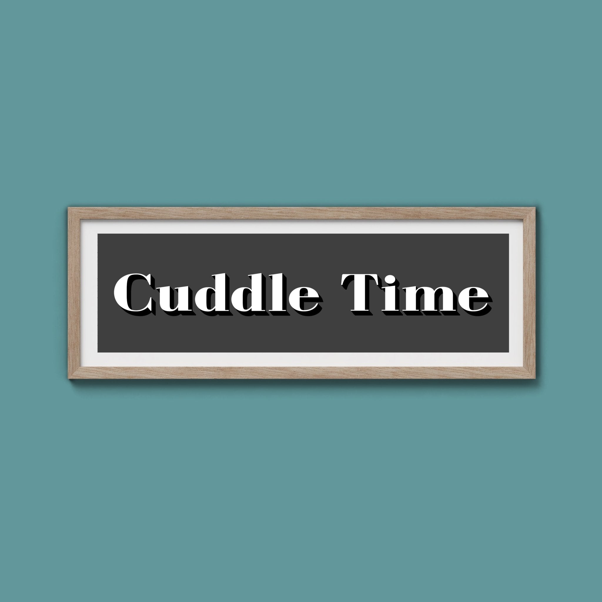 Cuddle Time Print - Above The Door