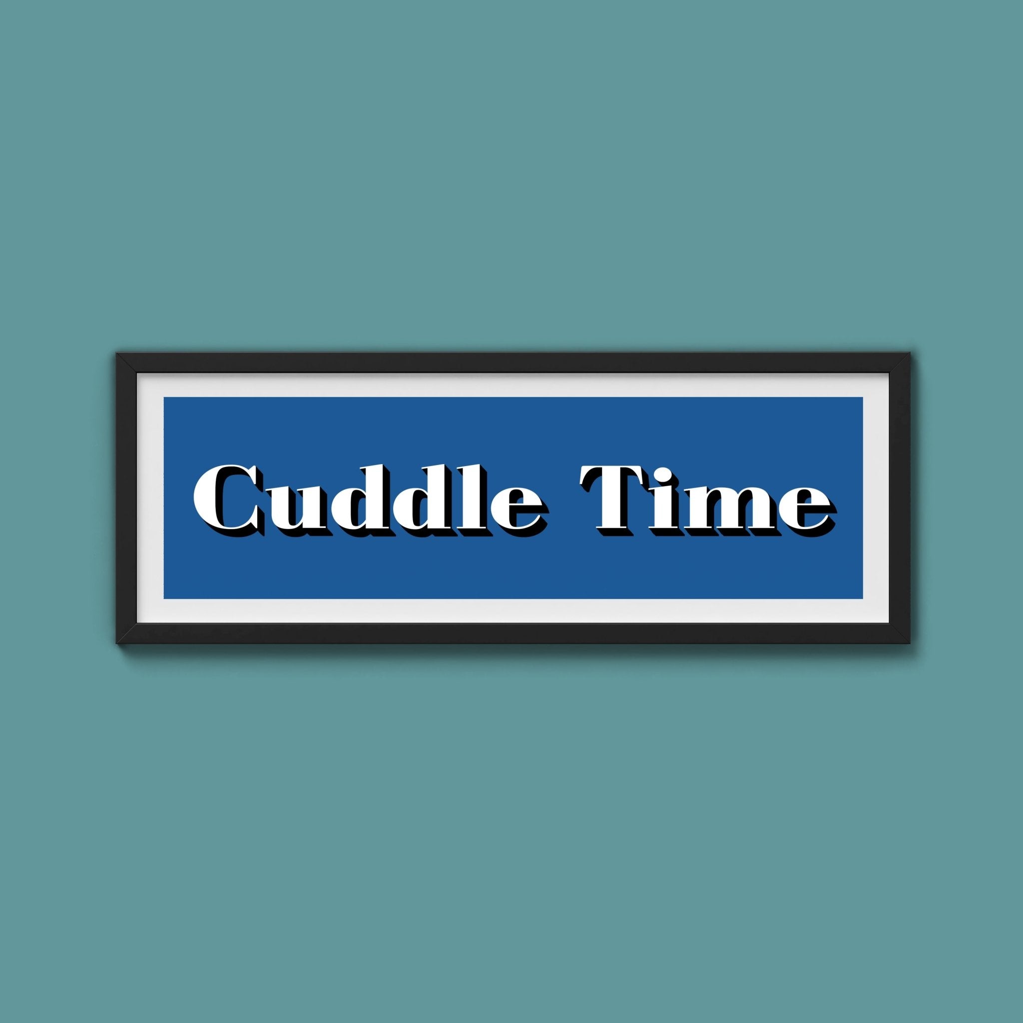 Cuddle Time Print - Above The Door