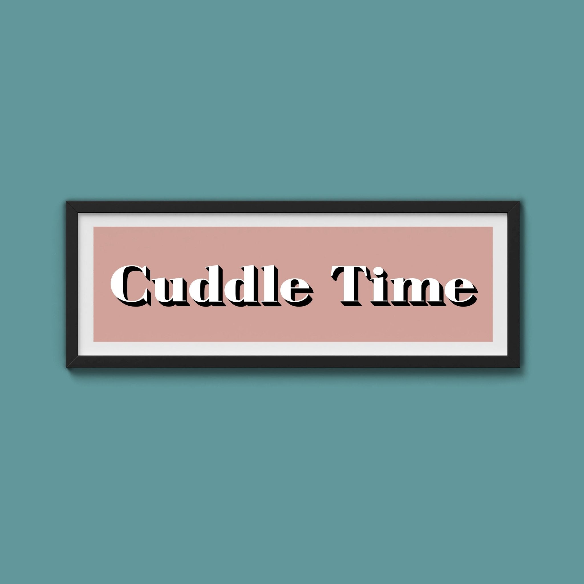Cuddle Time Print - Above The Door