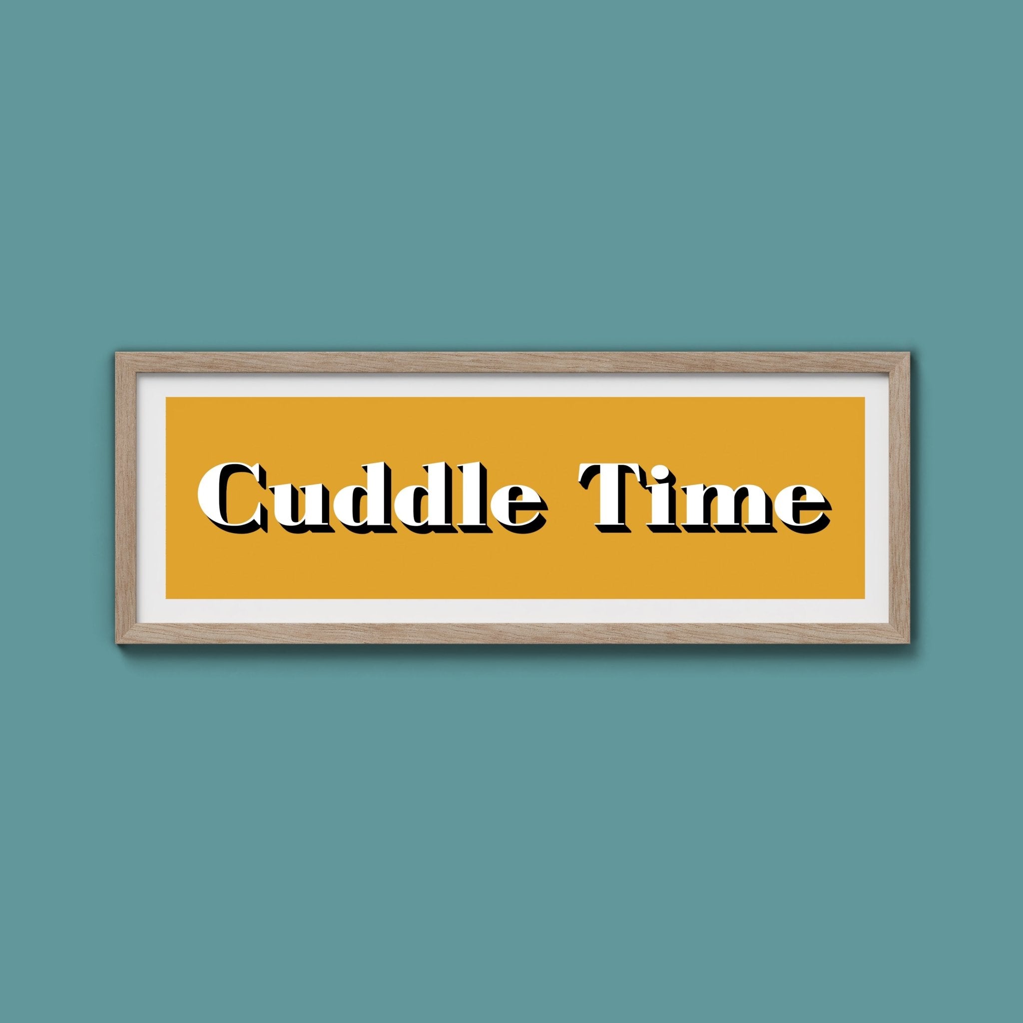 Cuddle Time Print - Above The Door