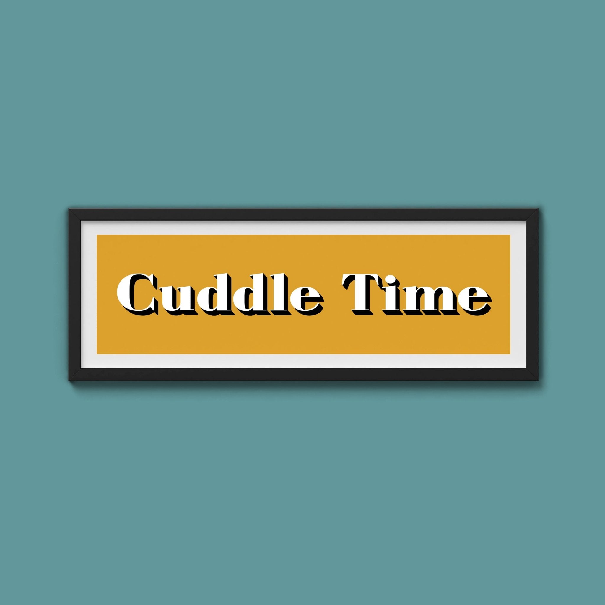 Cuddle Time Print - Above The Door