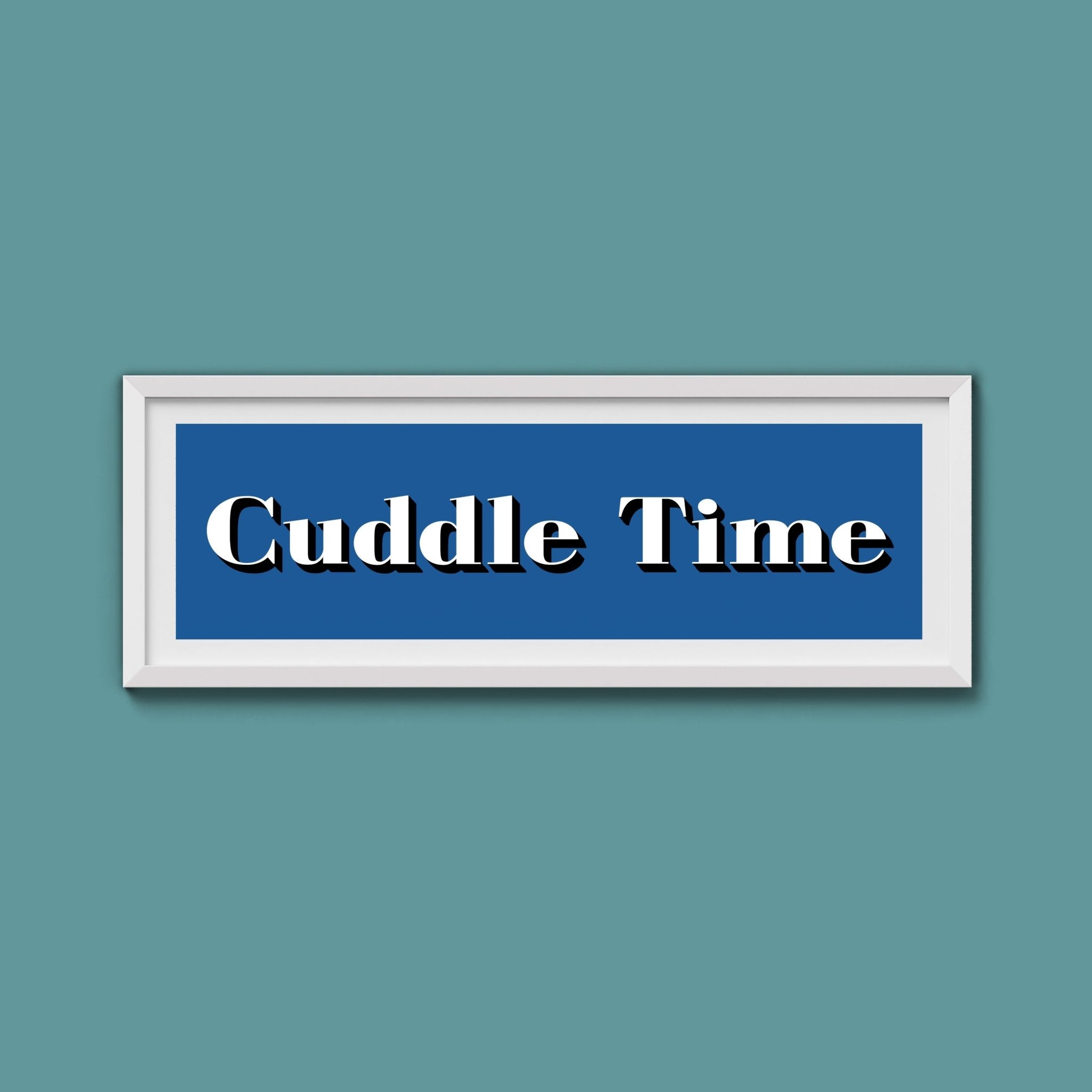 Cuddle Time Print - Above The Door