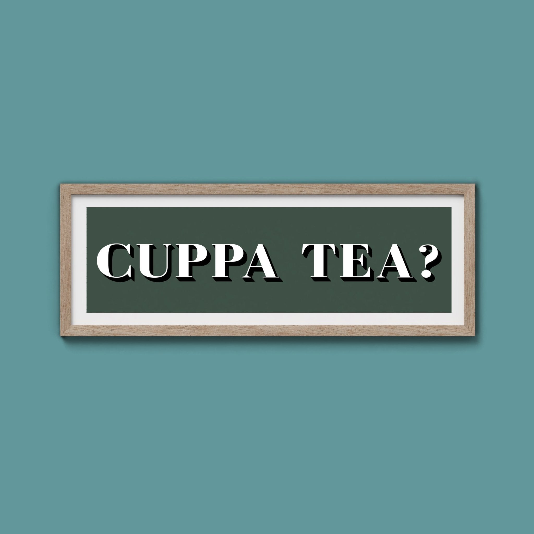 CUPPA TEA Print - Above The Door
