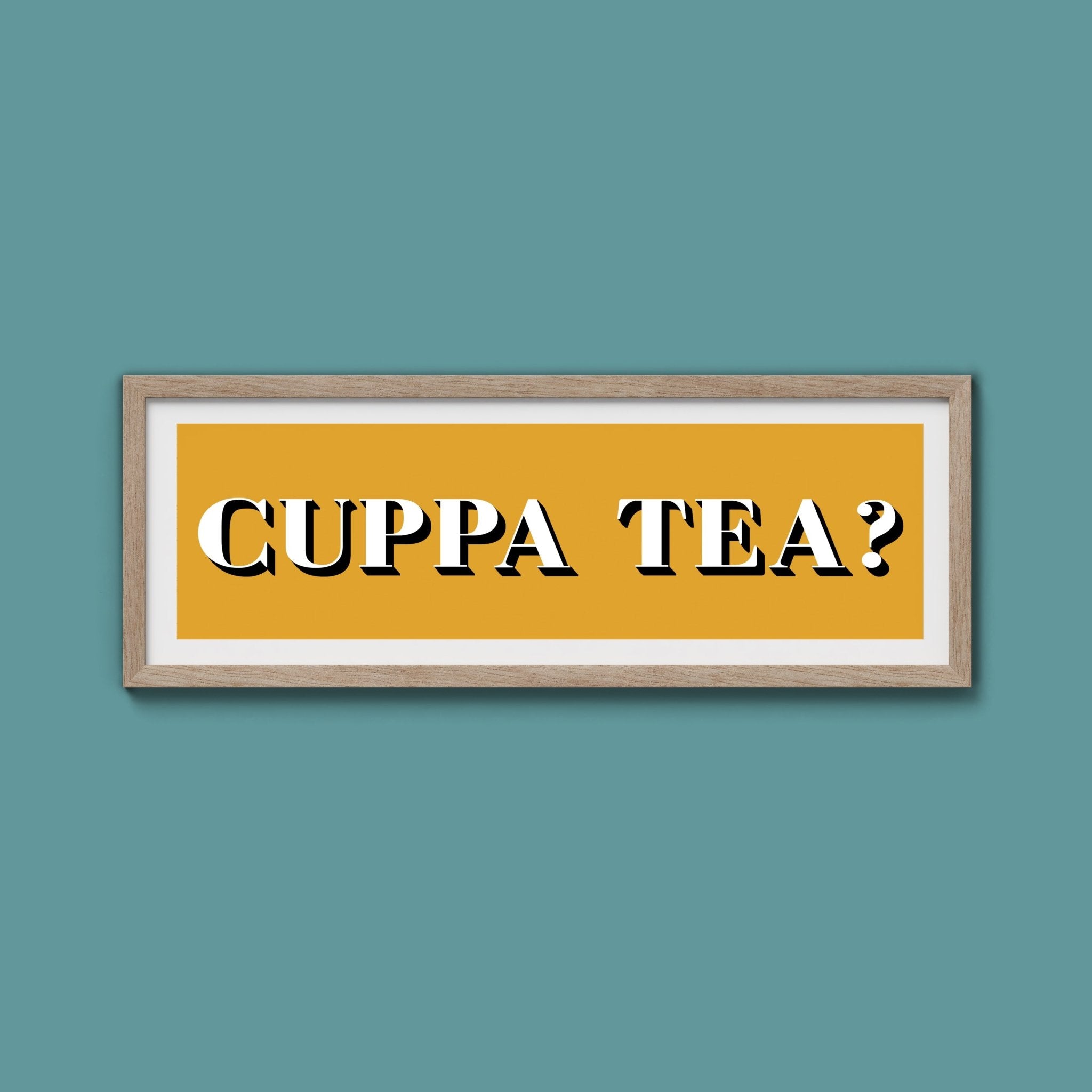 CUPPA TEA Print - Above The Door
