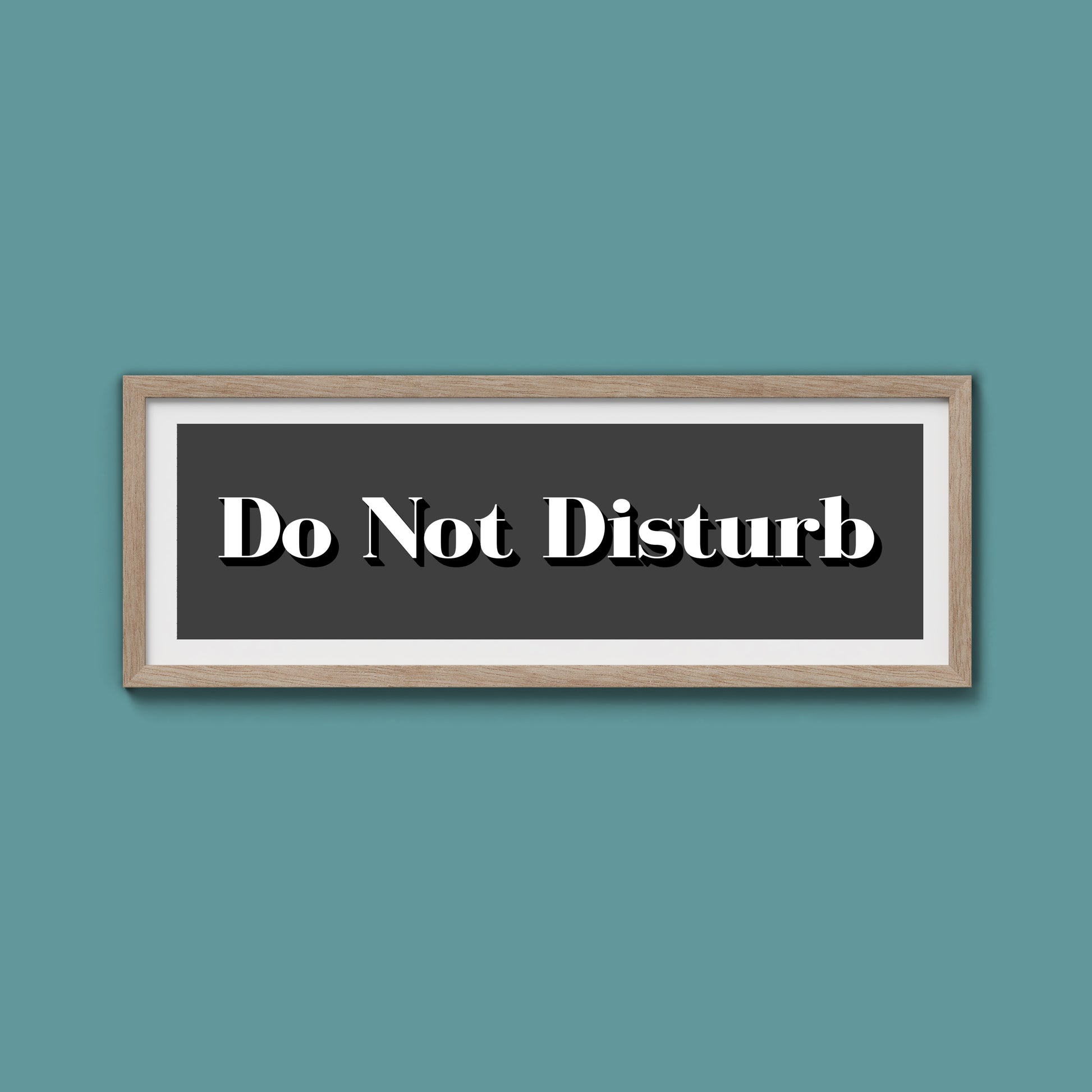Do Not Disturb Print