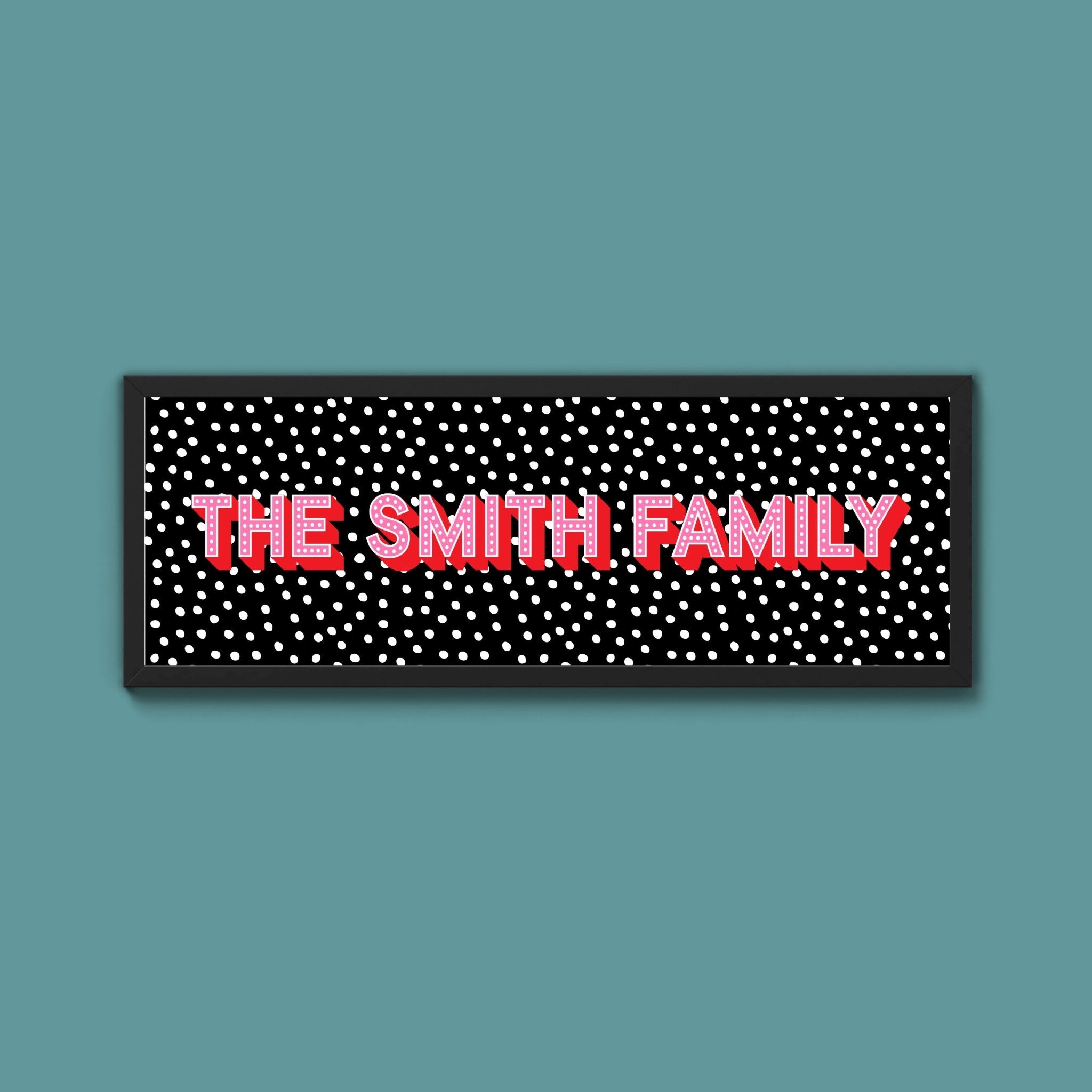 family print (New Style) - Above The Door