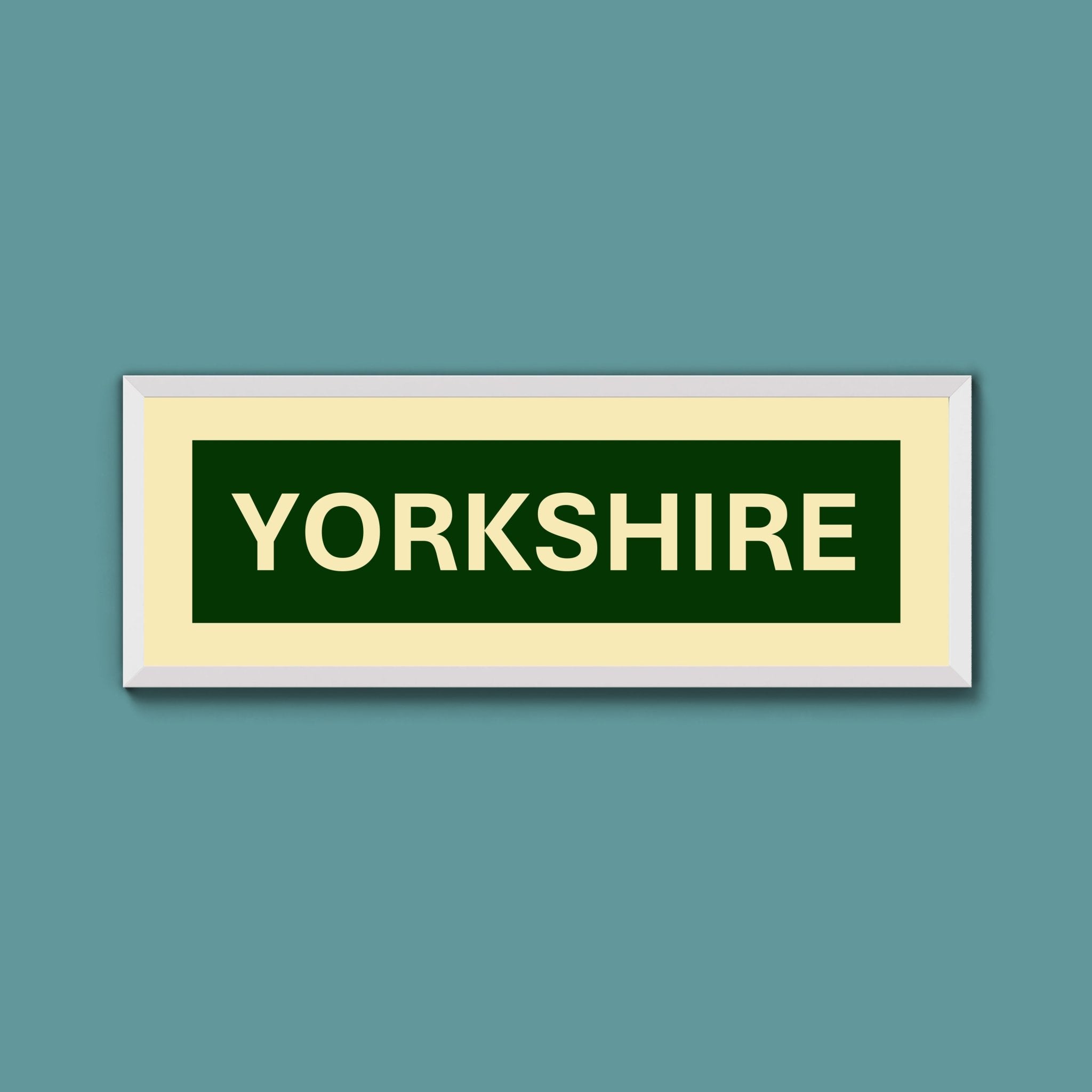Framed York Street Print - Above The Door