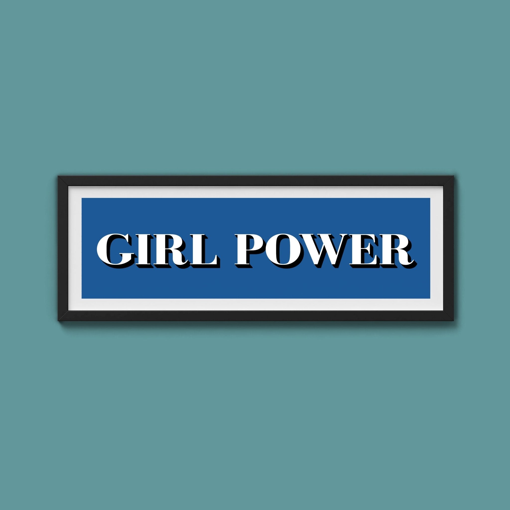 Girl Power Print - Above The Door