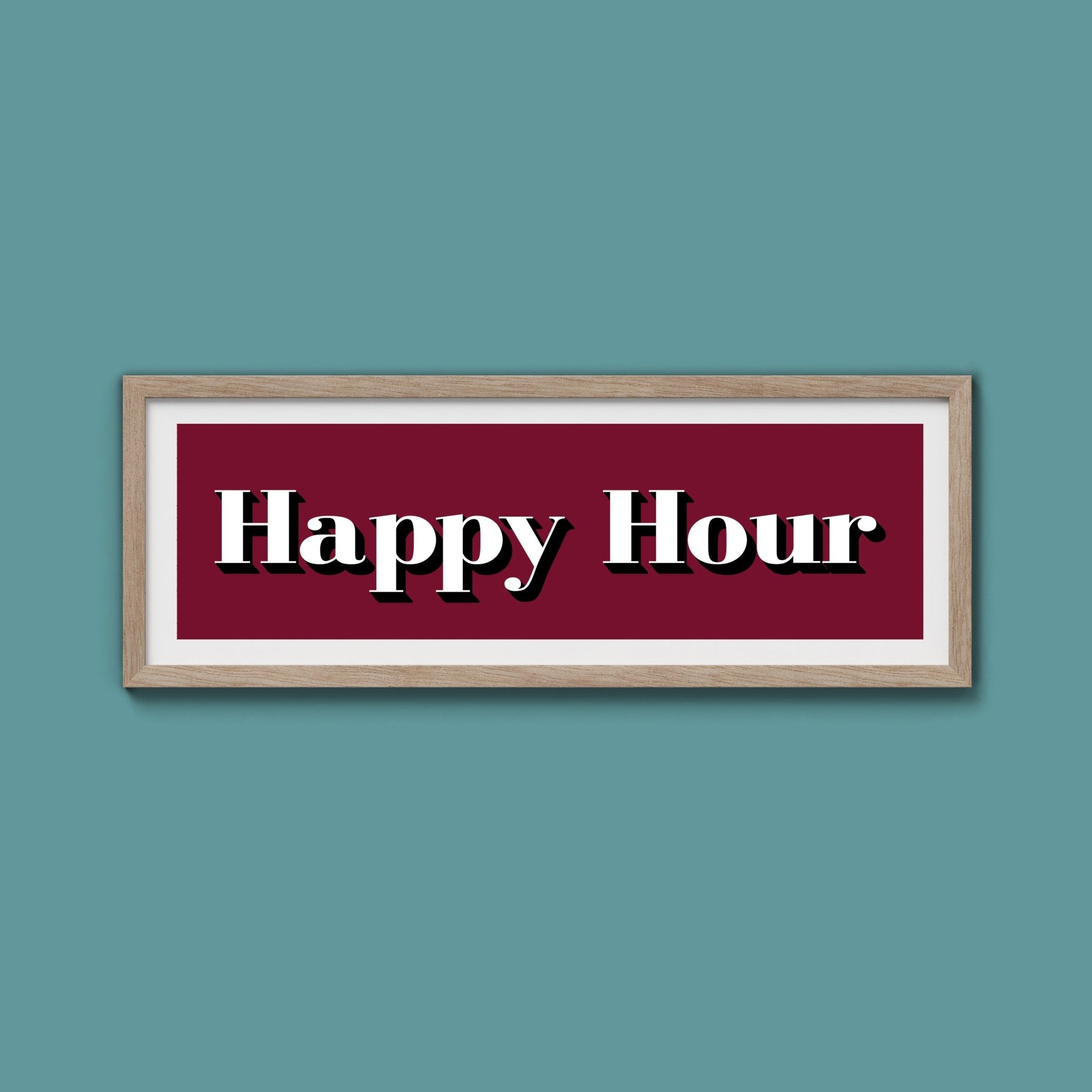 Happy Hour Print - Above The Door