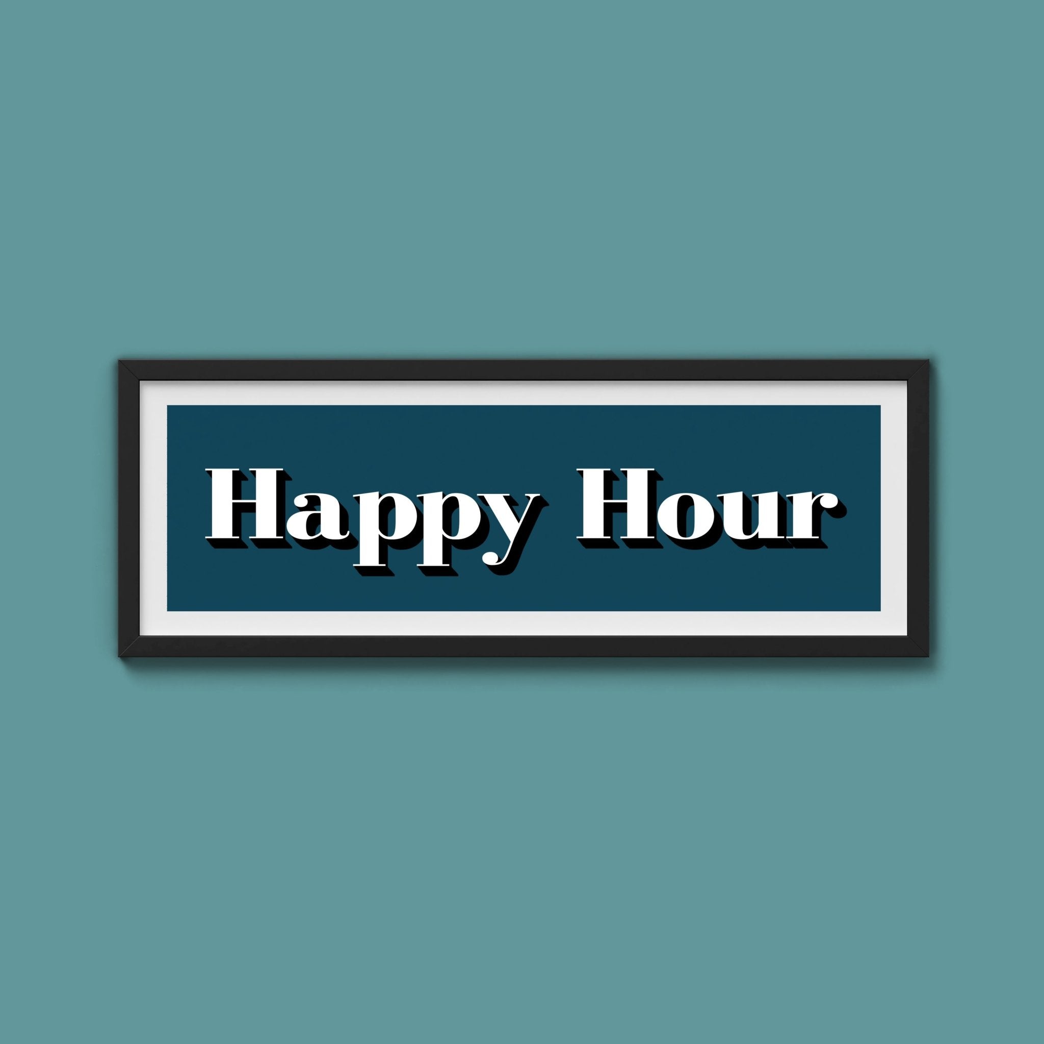 Happy Hour Print - Above The Door