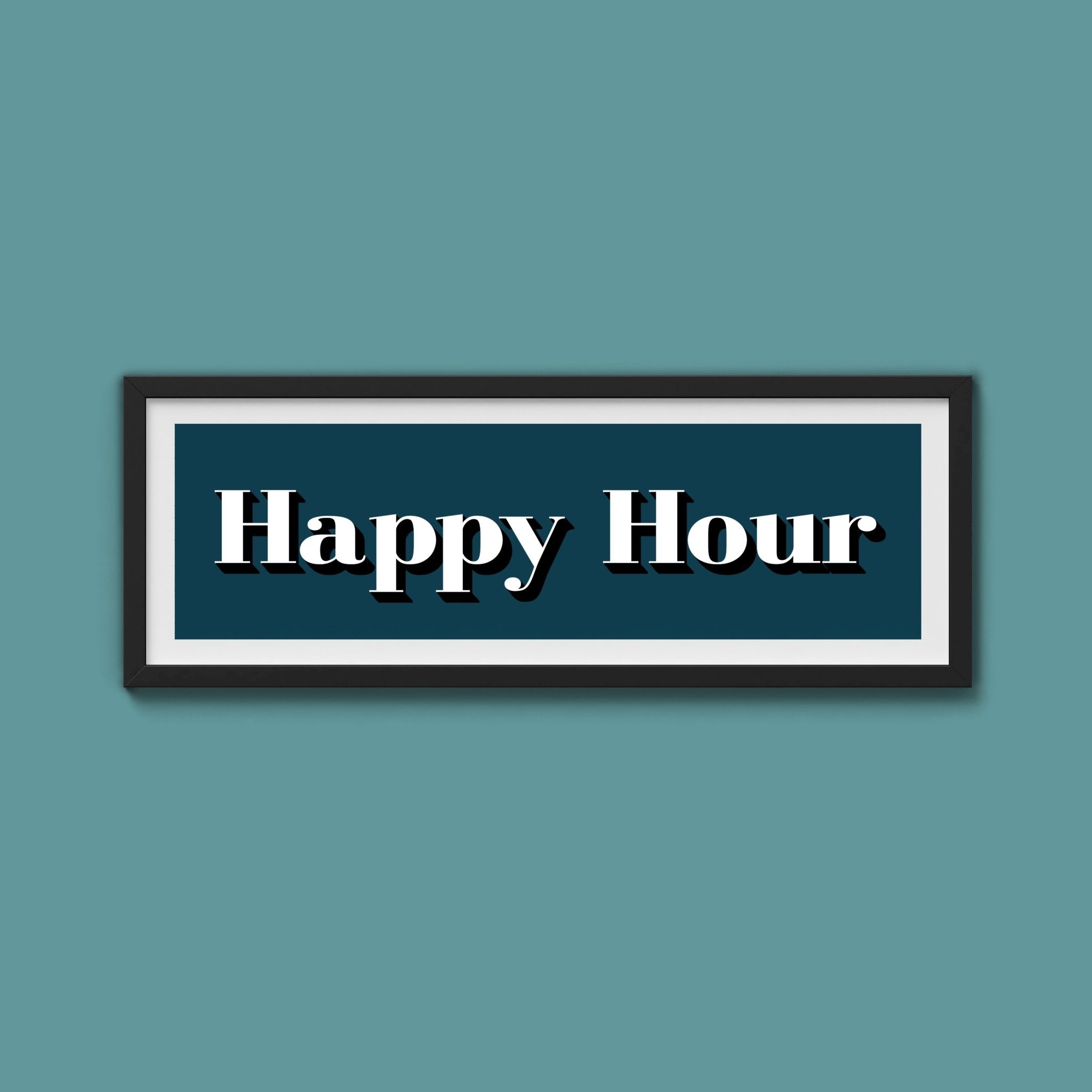 Happy Hour Print - Above The Door