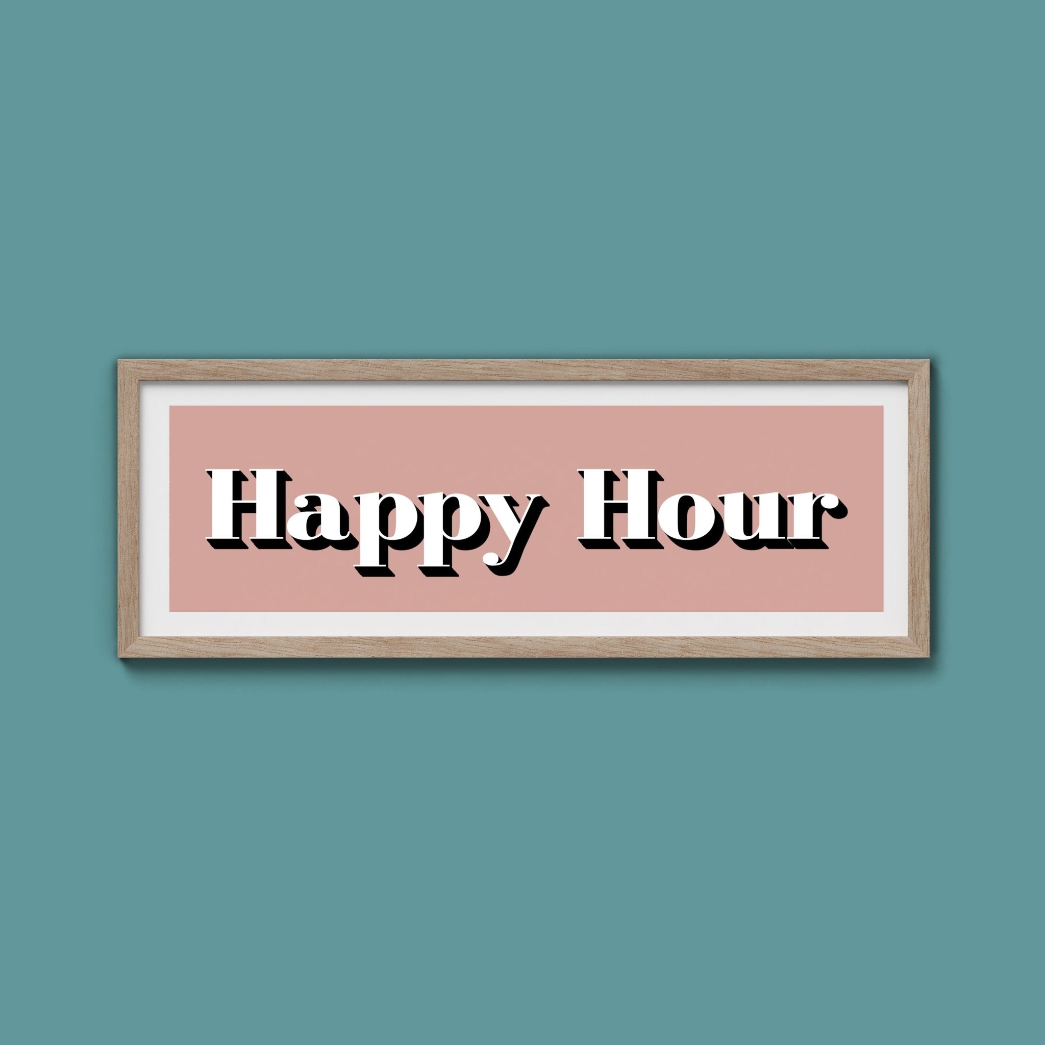 Happy Hour Print - Above The Door