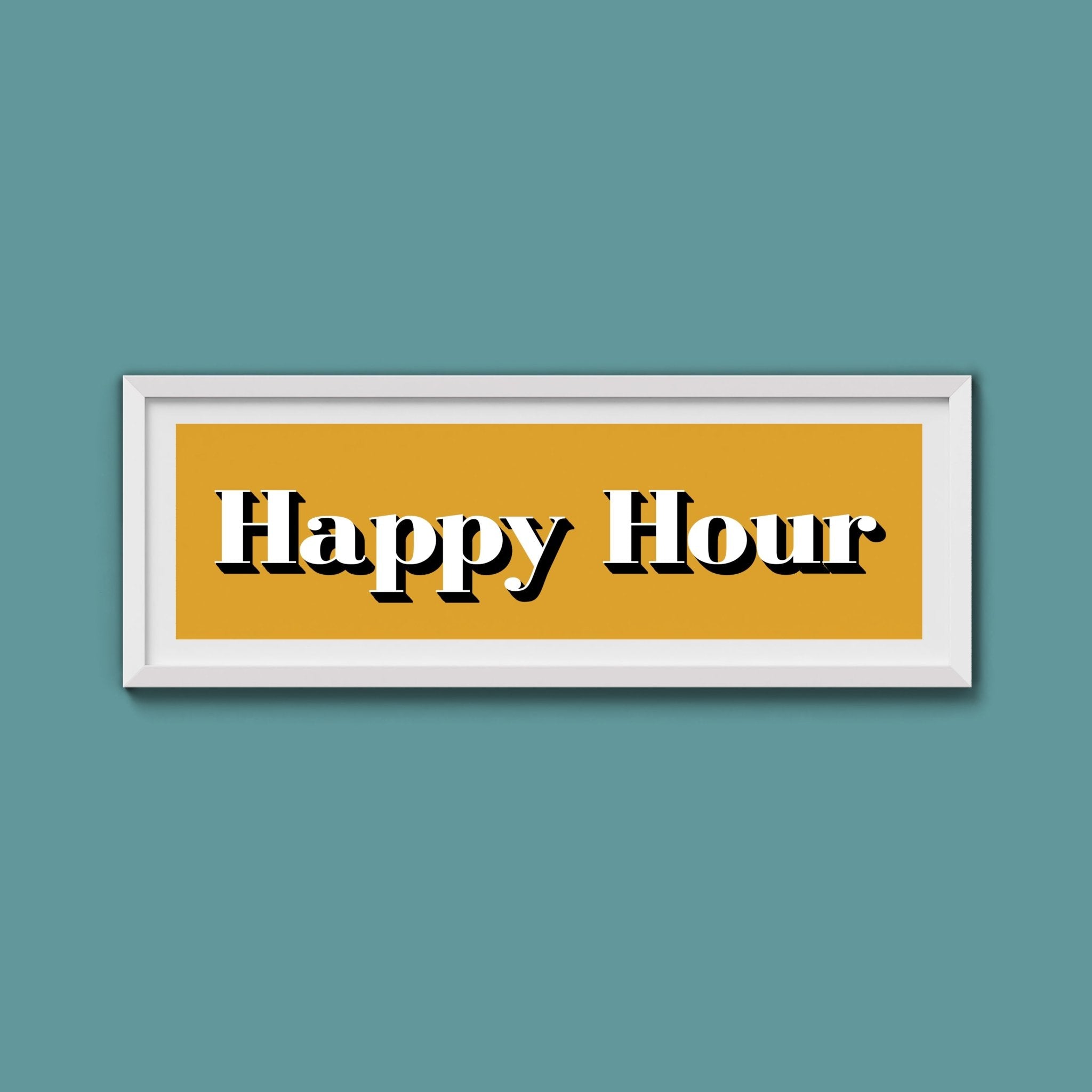 Happy Hour Print - Above The Door