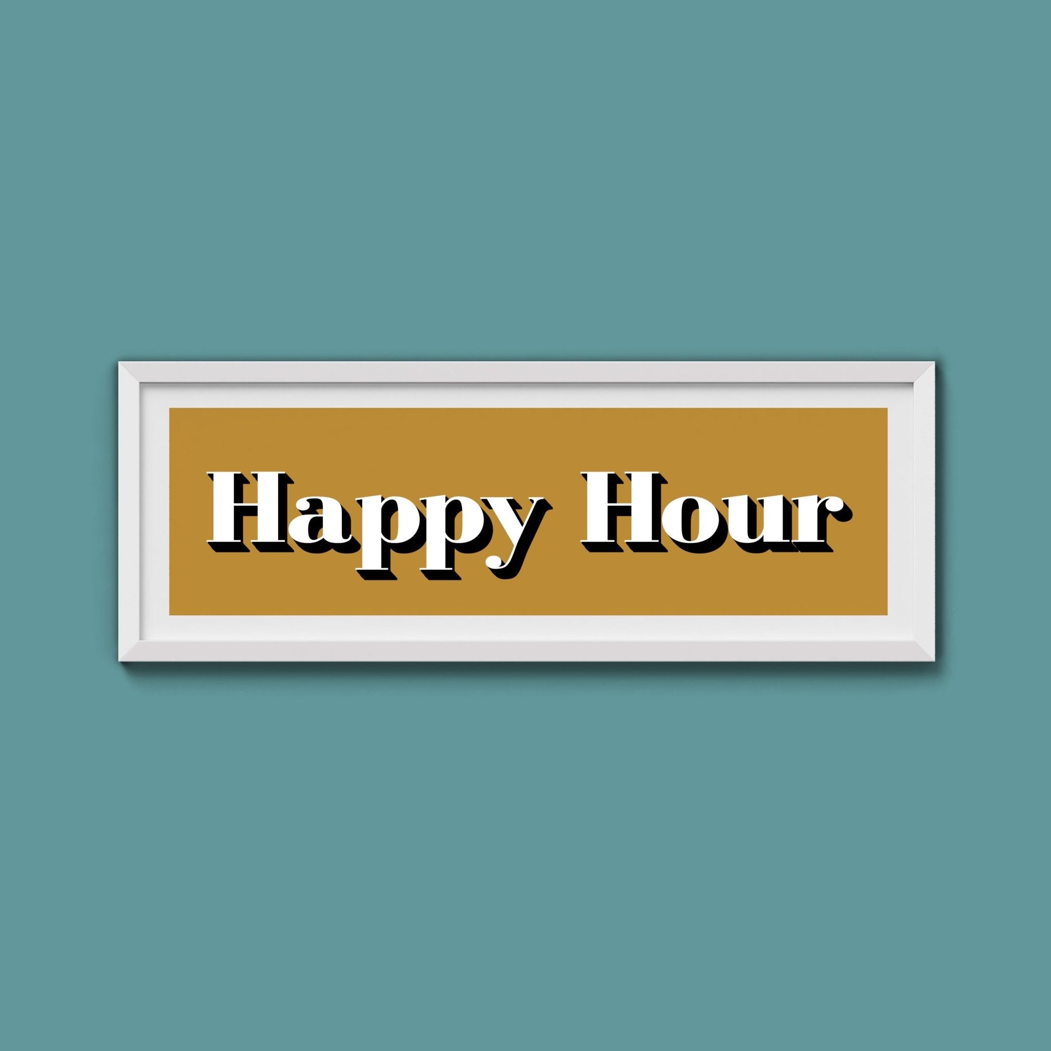 Happy Hour Print - Above The Door