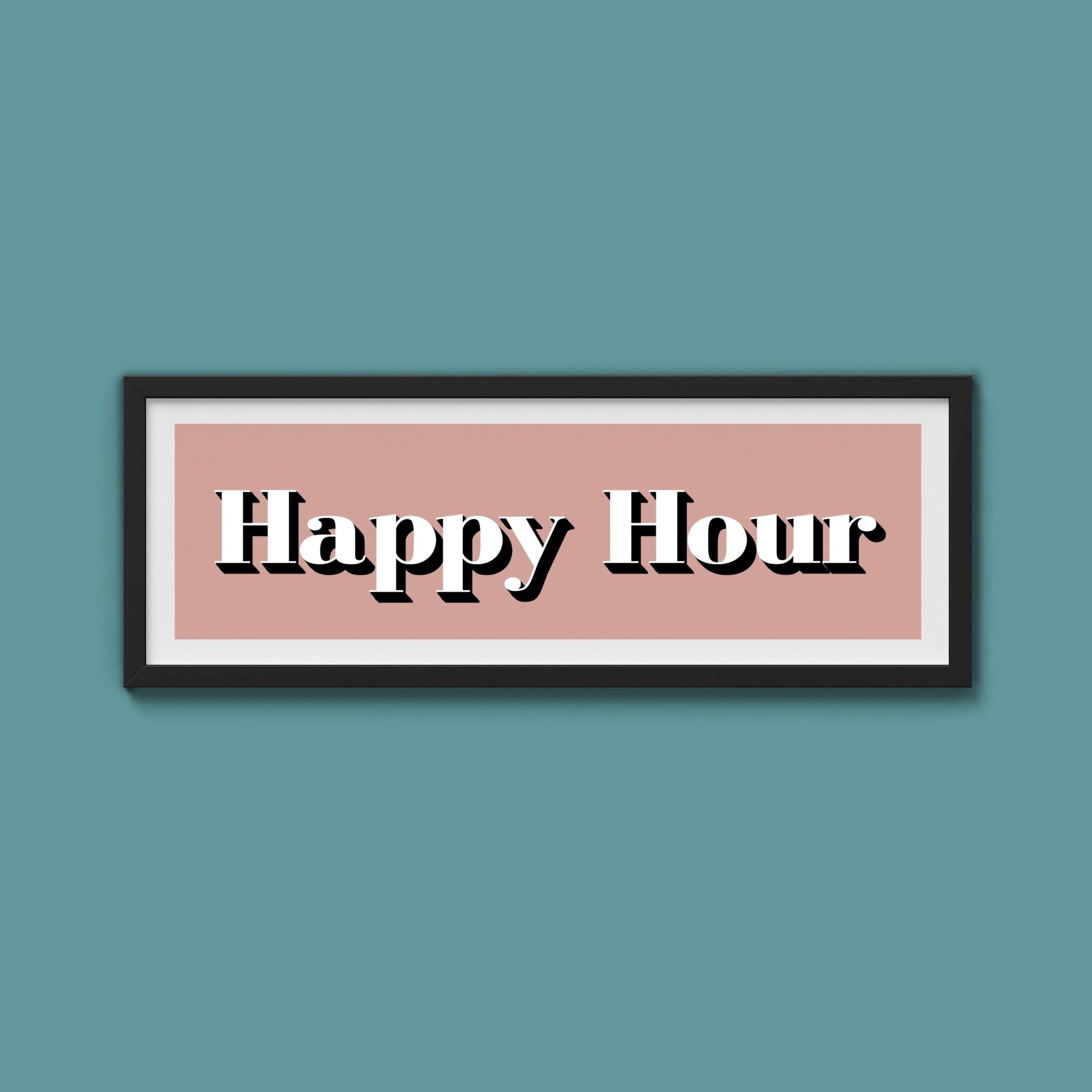 Happy Hour Print - Above The Door