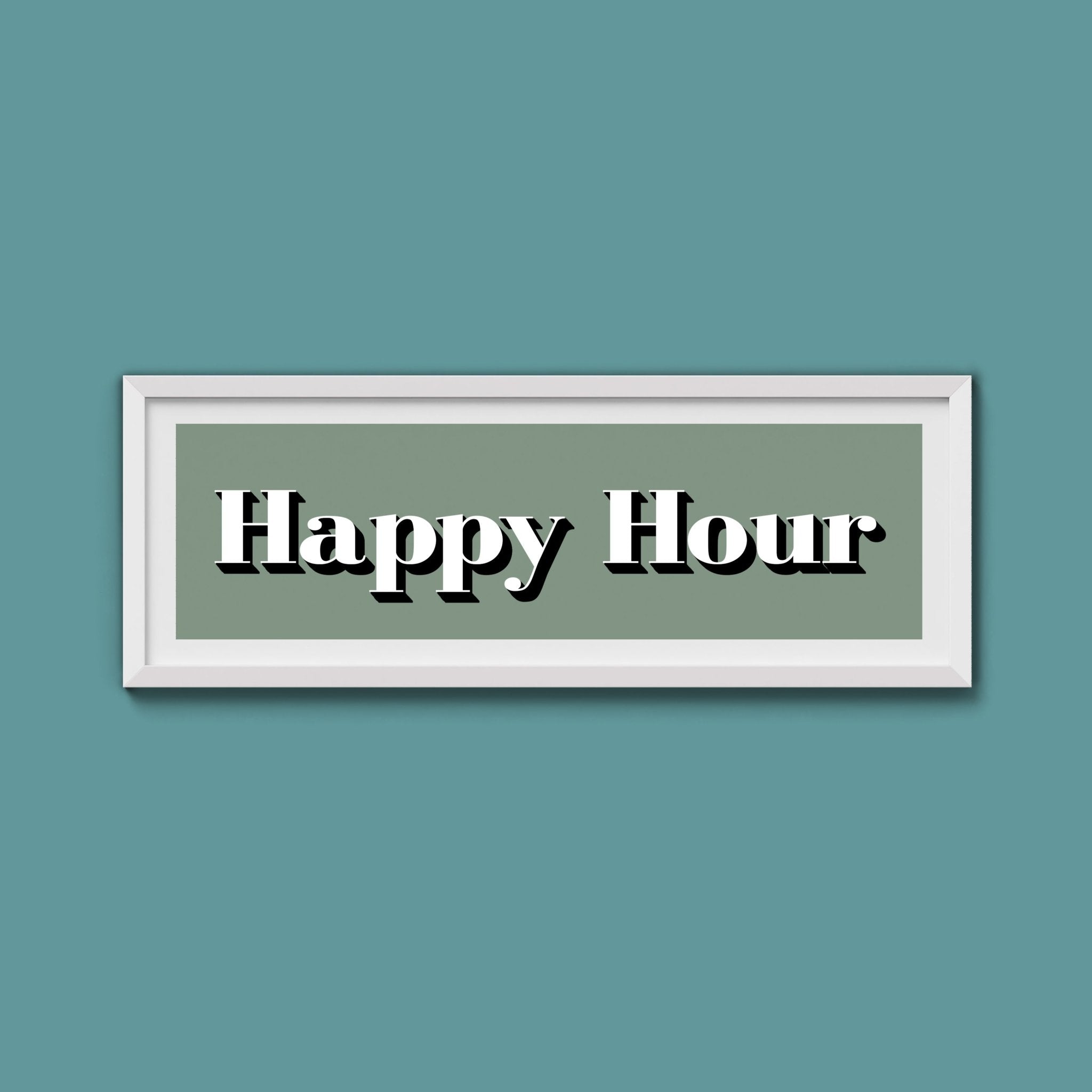 Happy Hour Print - Above The Door