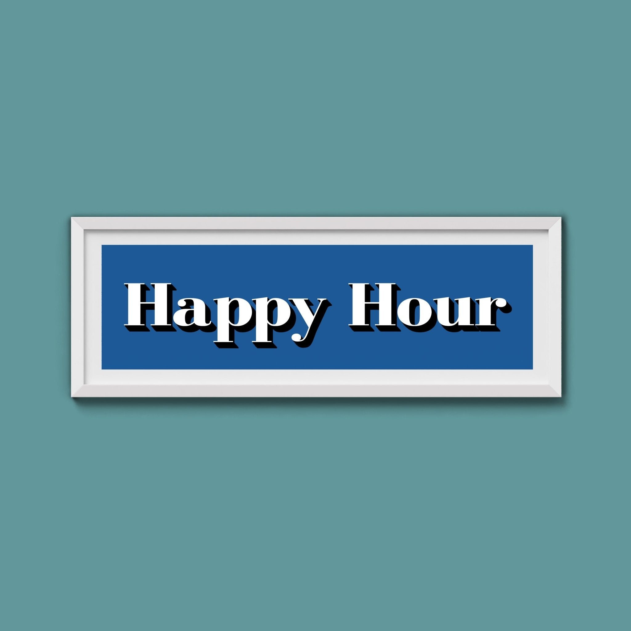 Happy Hour Print - Above The Door