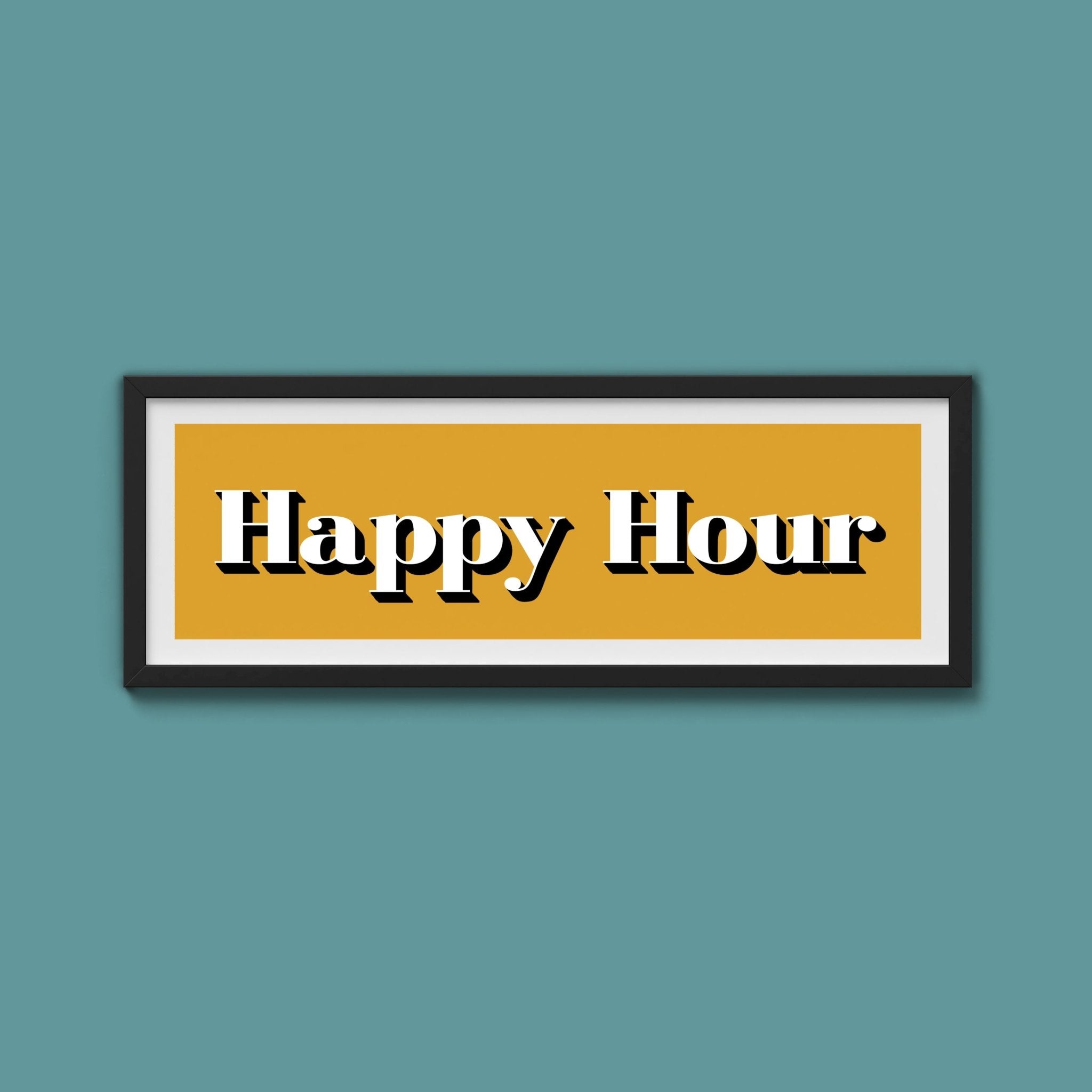 Happy Hour Print - Above The Door