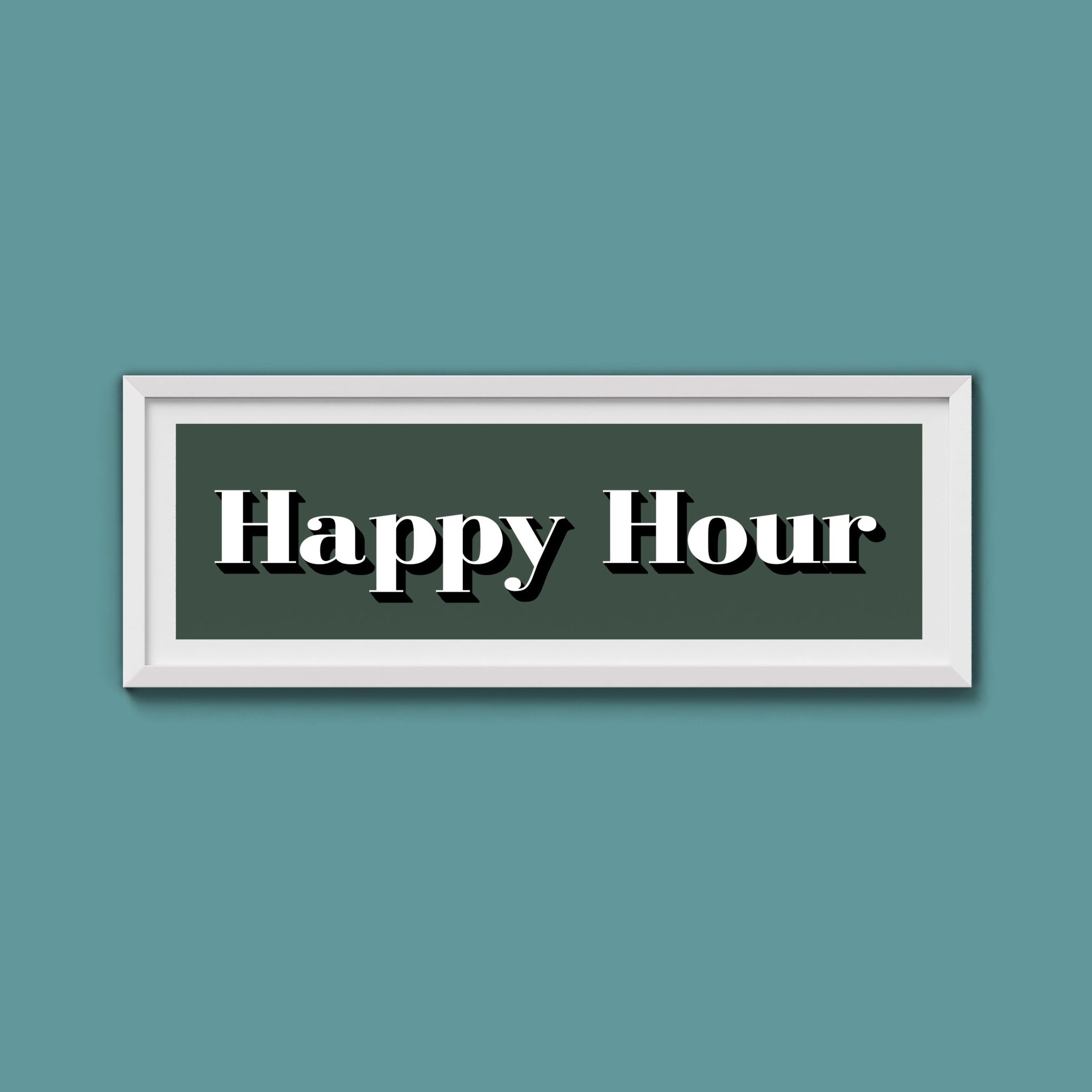 Happy Hour Print - Above The Door