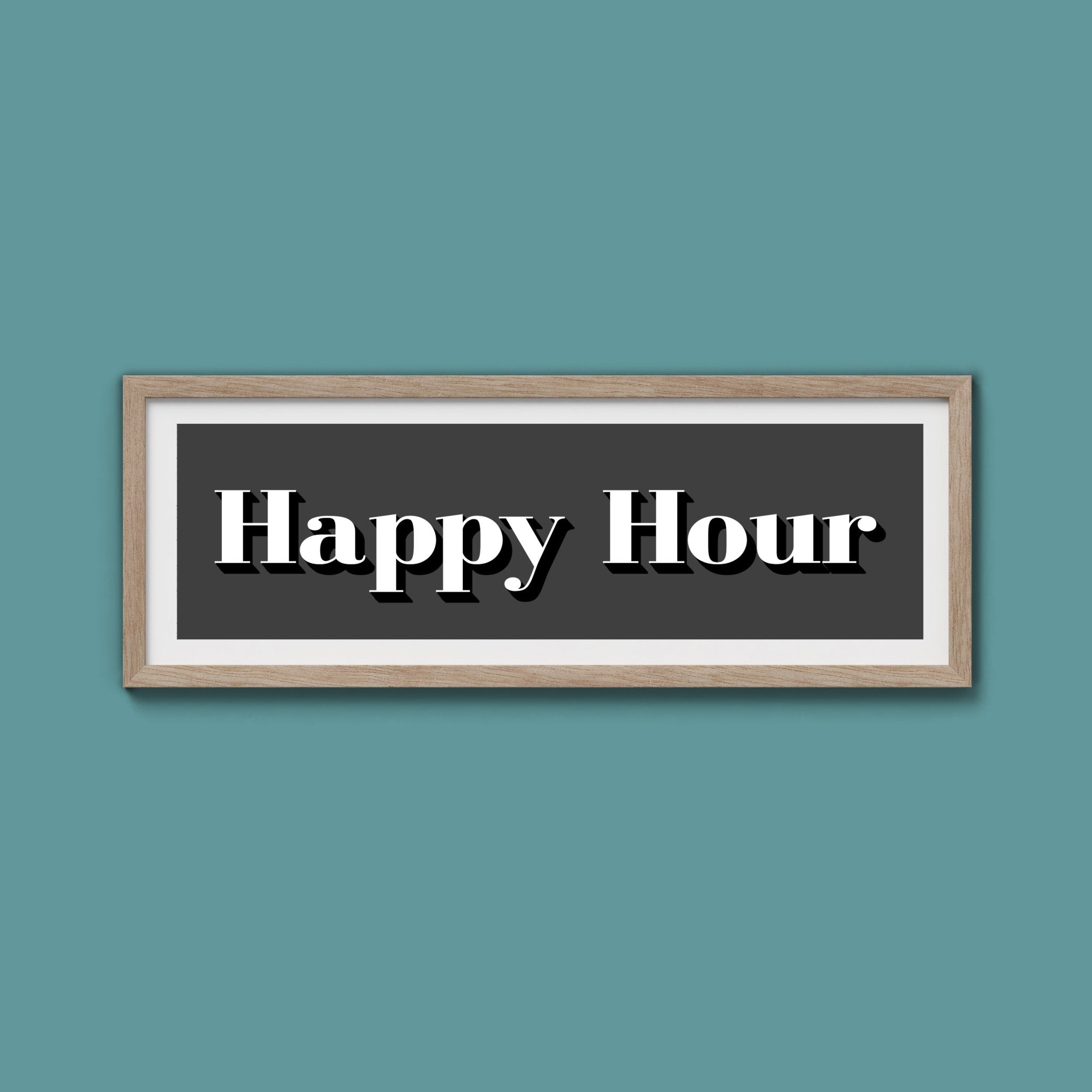 Happy Hour Print - Above The Door