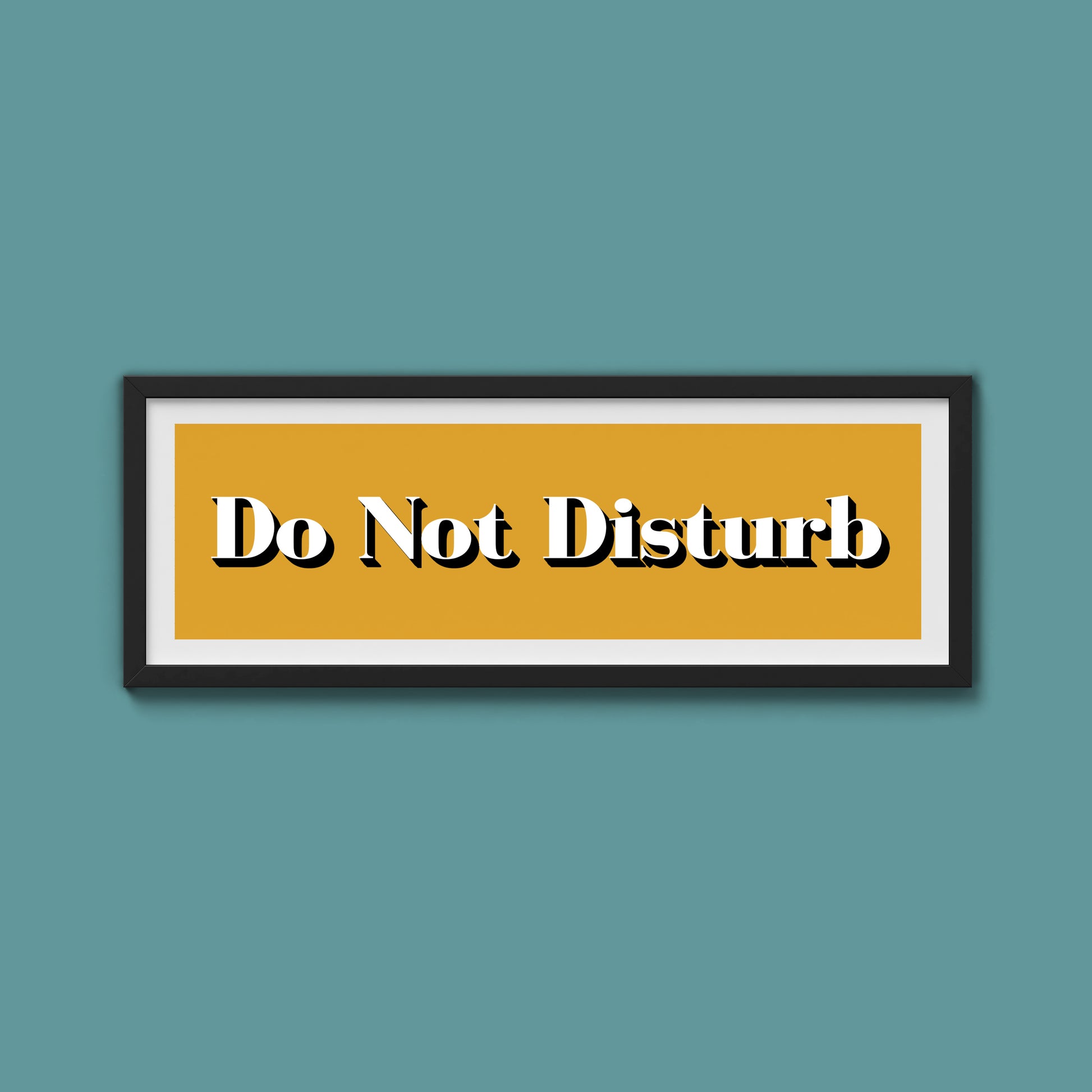 Do Not Disturb Print