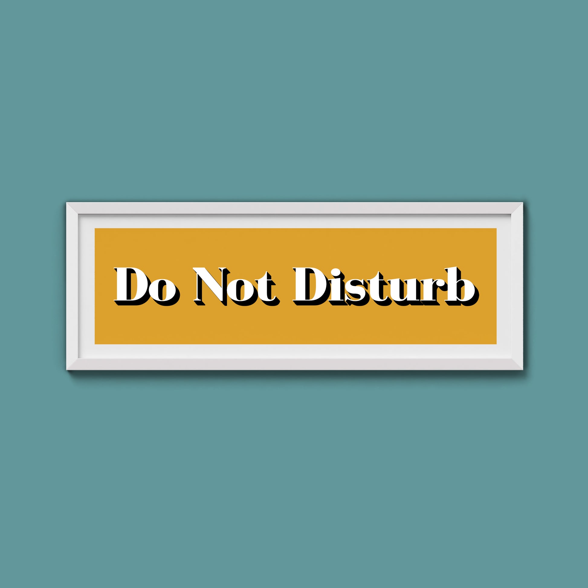 Do Not Disturb Print