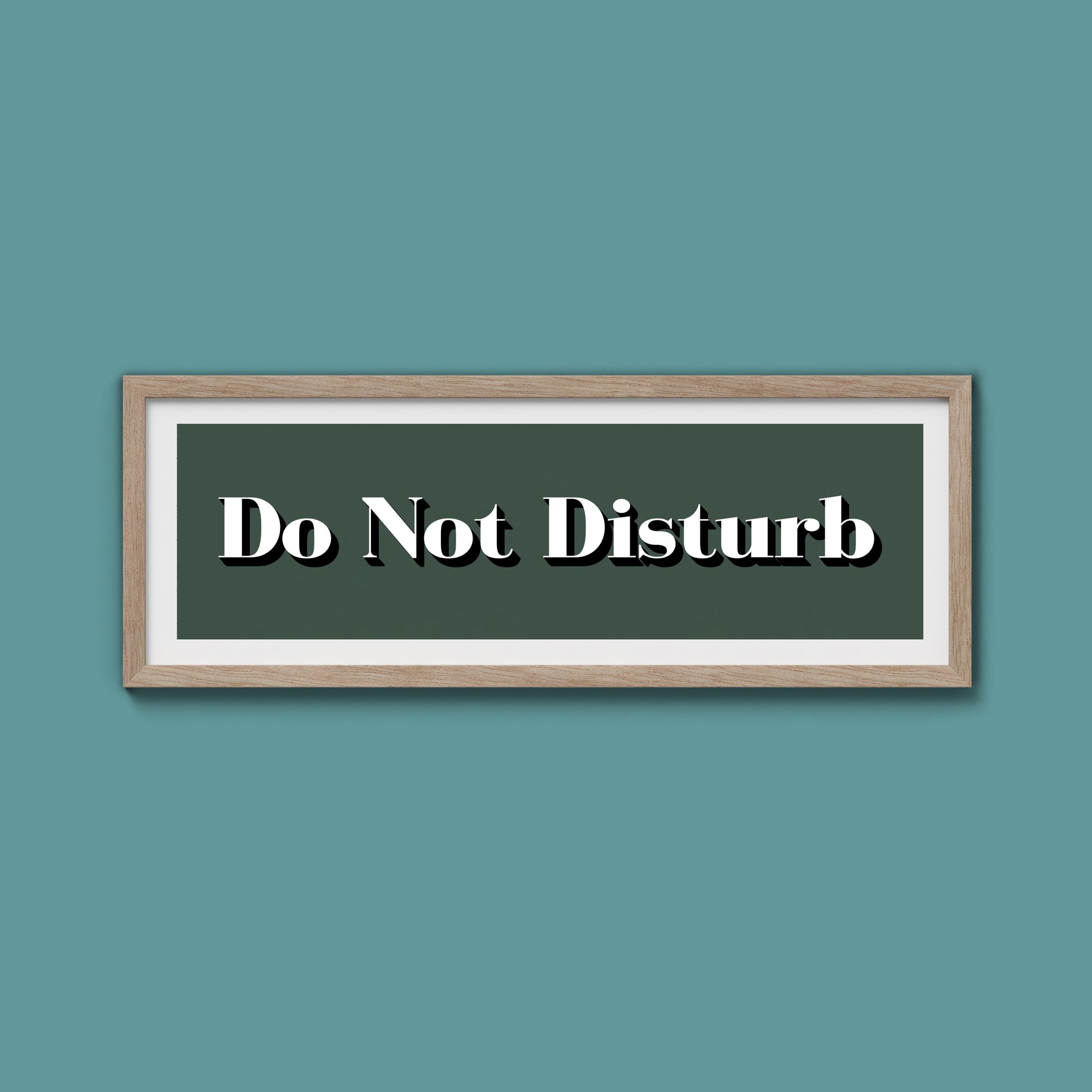 Do Not Disturb Print