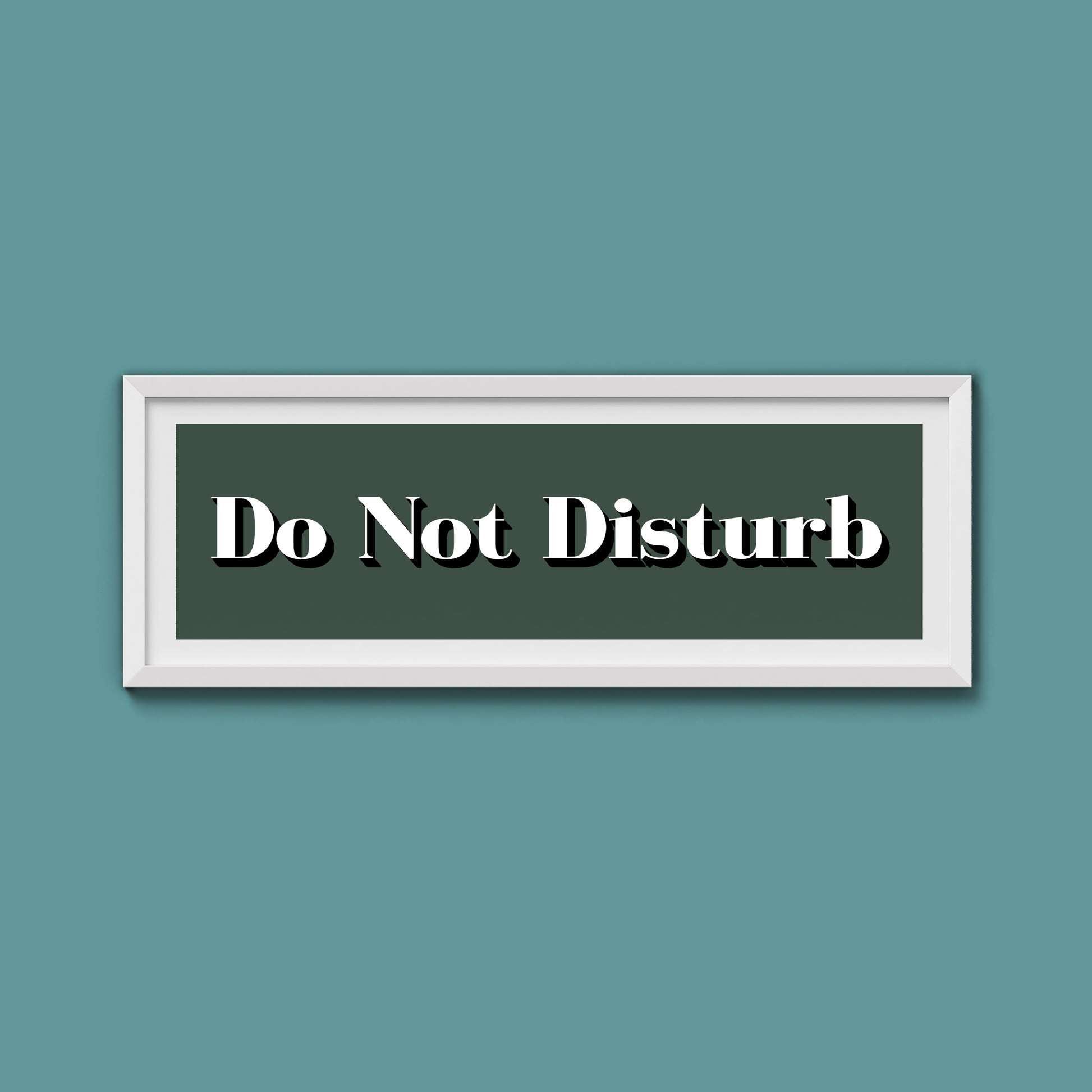 Do Not Disturb Print