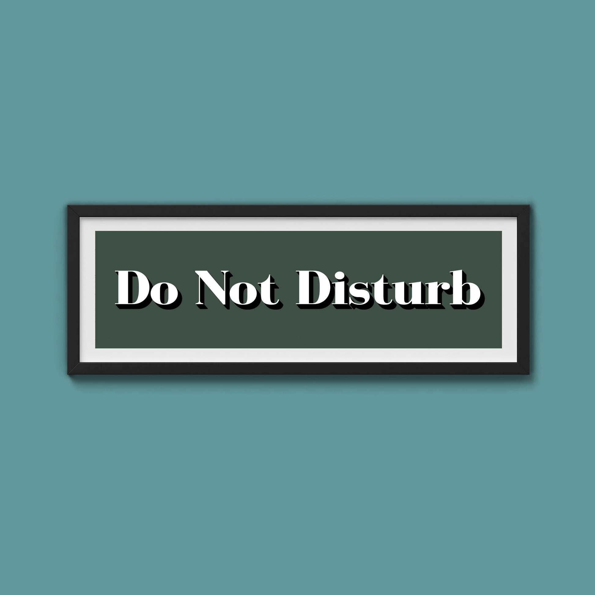 Do Not Disturb Print