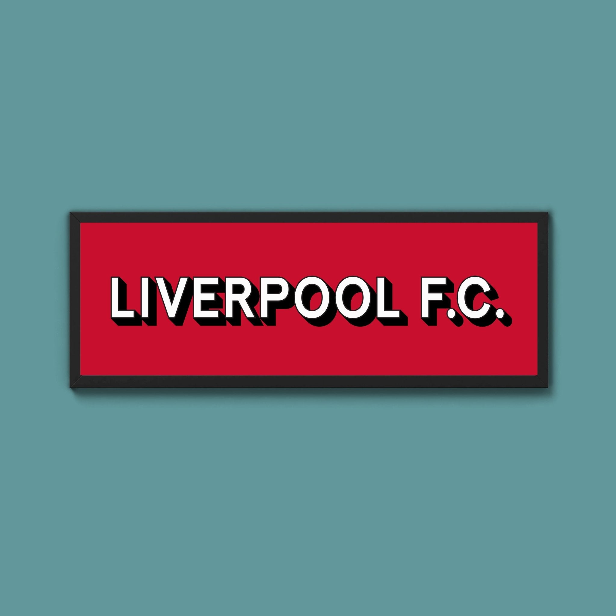 Liverpool FC Framed Print (New Style) - Above The Door