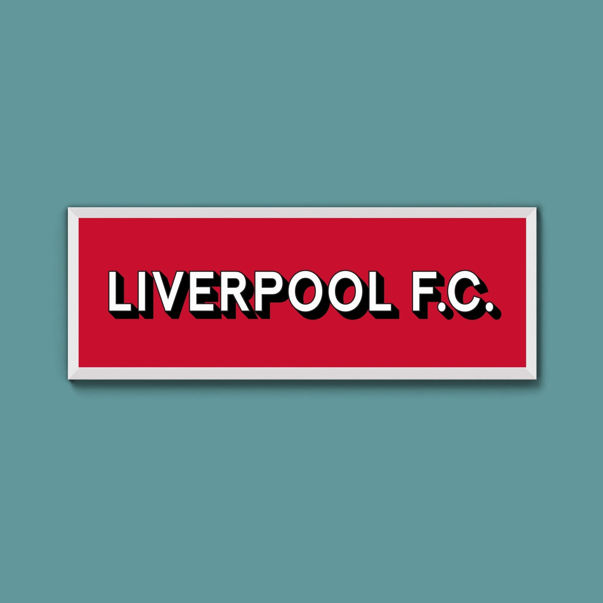 Liverpool FC Framed Print (New Style) - Above The Door