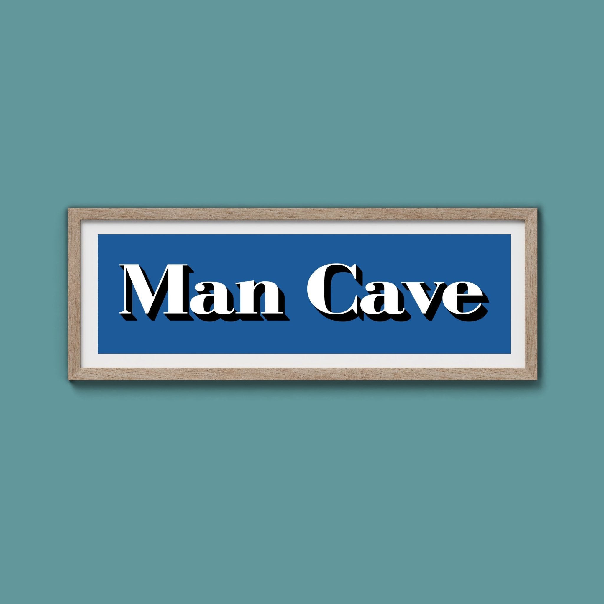 Man Cave Print - Above The Door