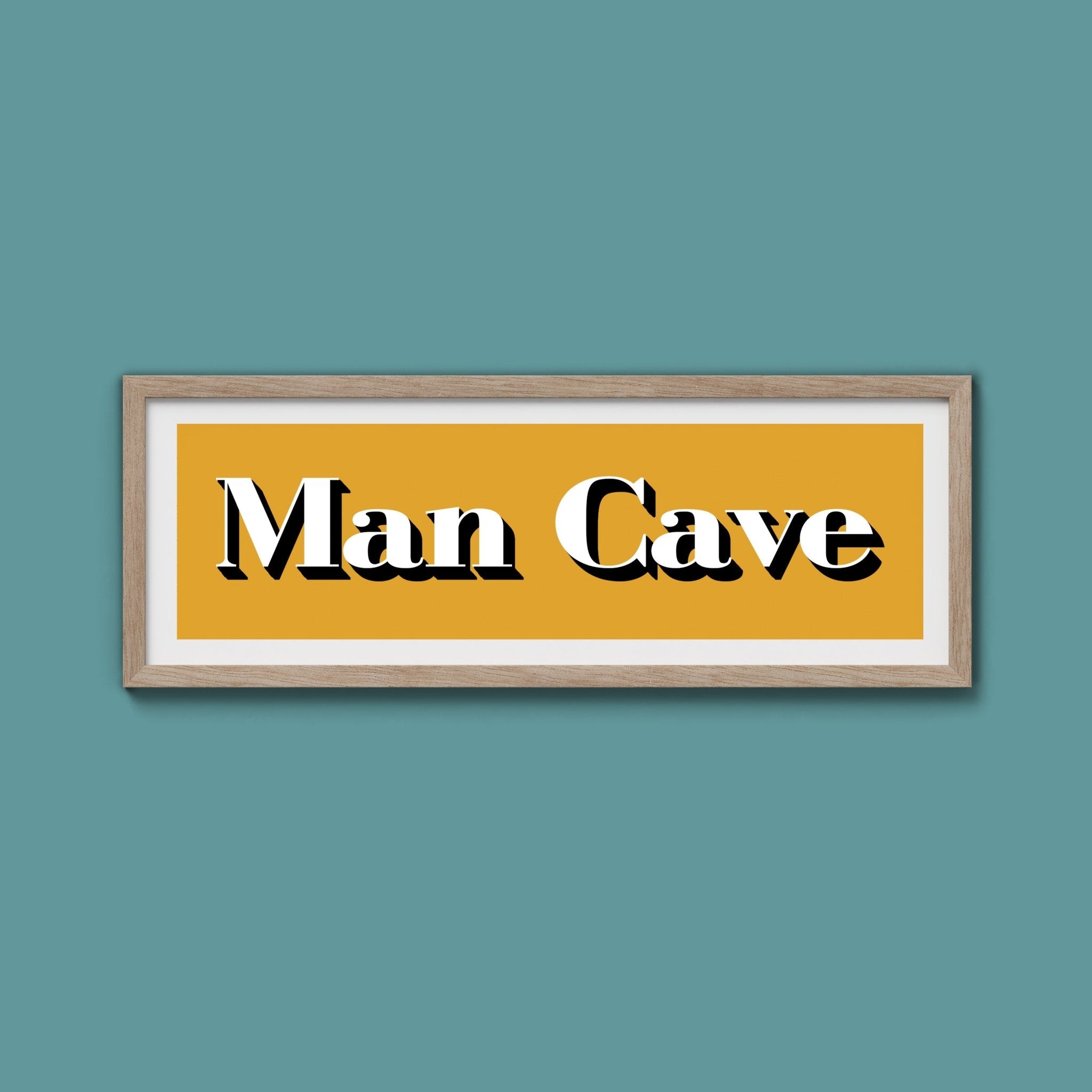 Man Cave Print - Above The Door