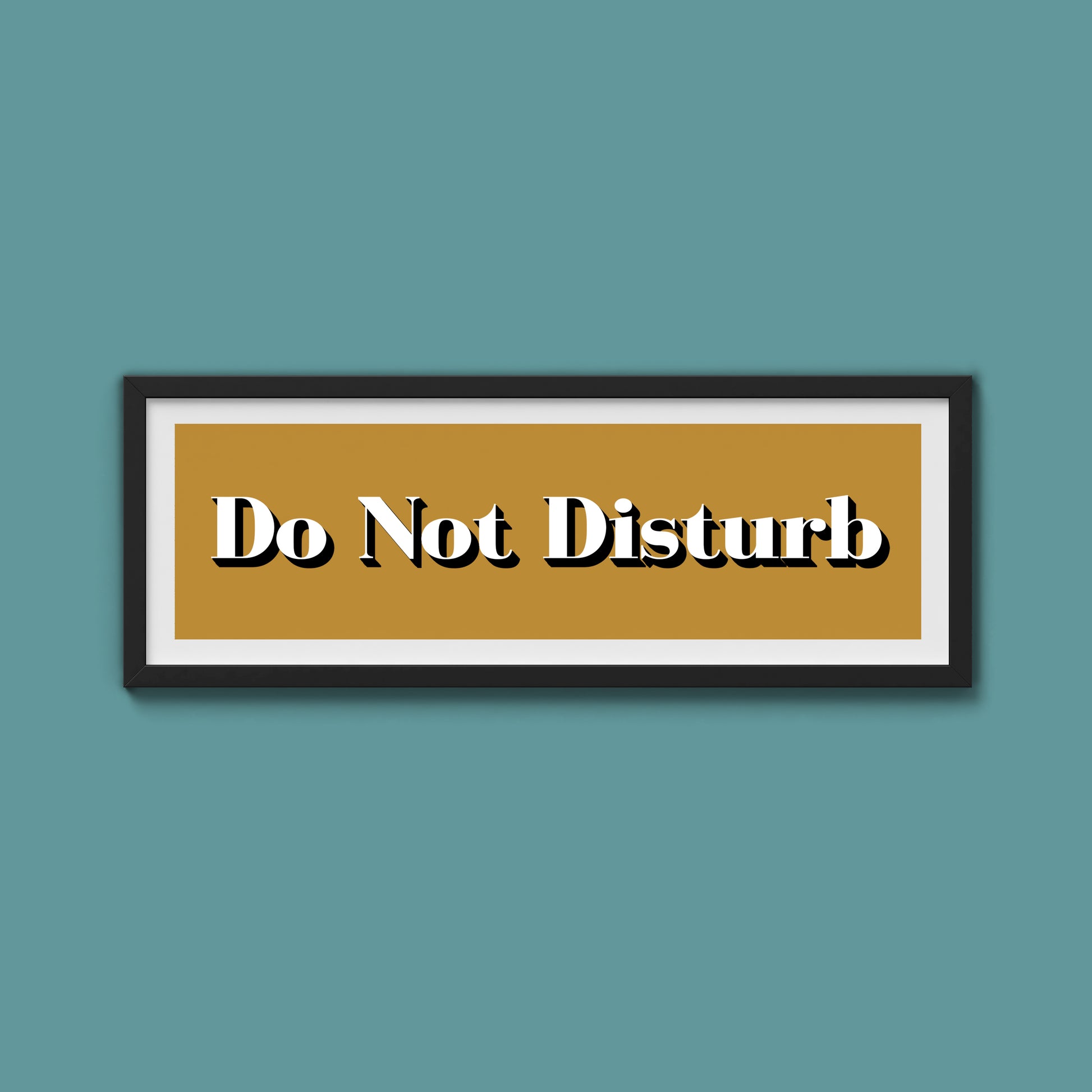 Do Not Disturb Print
