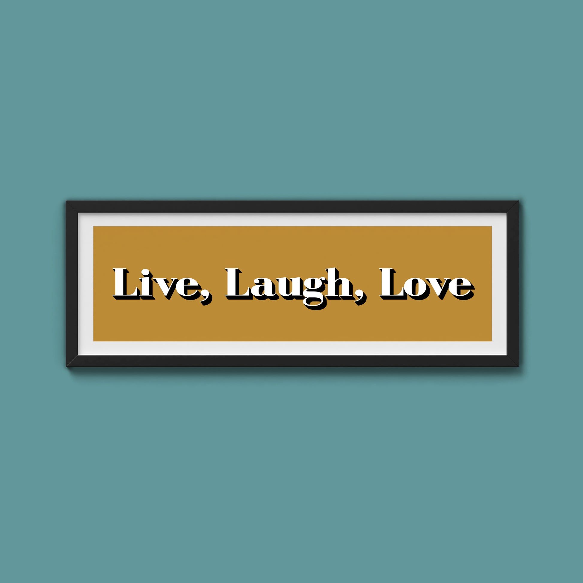 Live Laugh Love Print