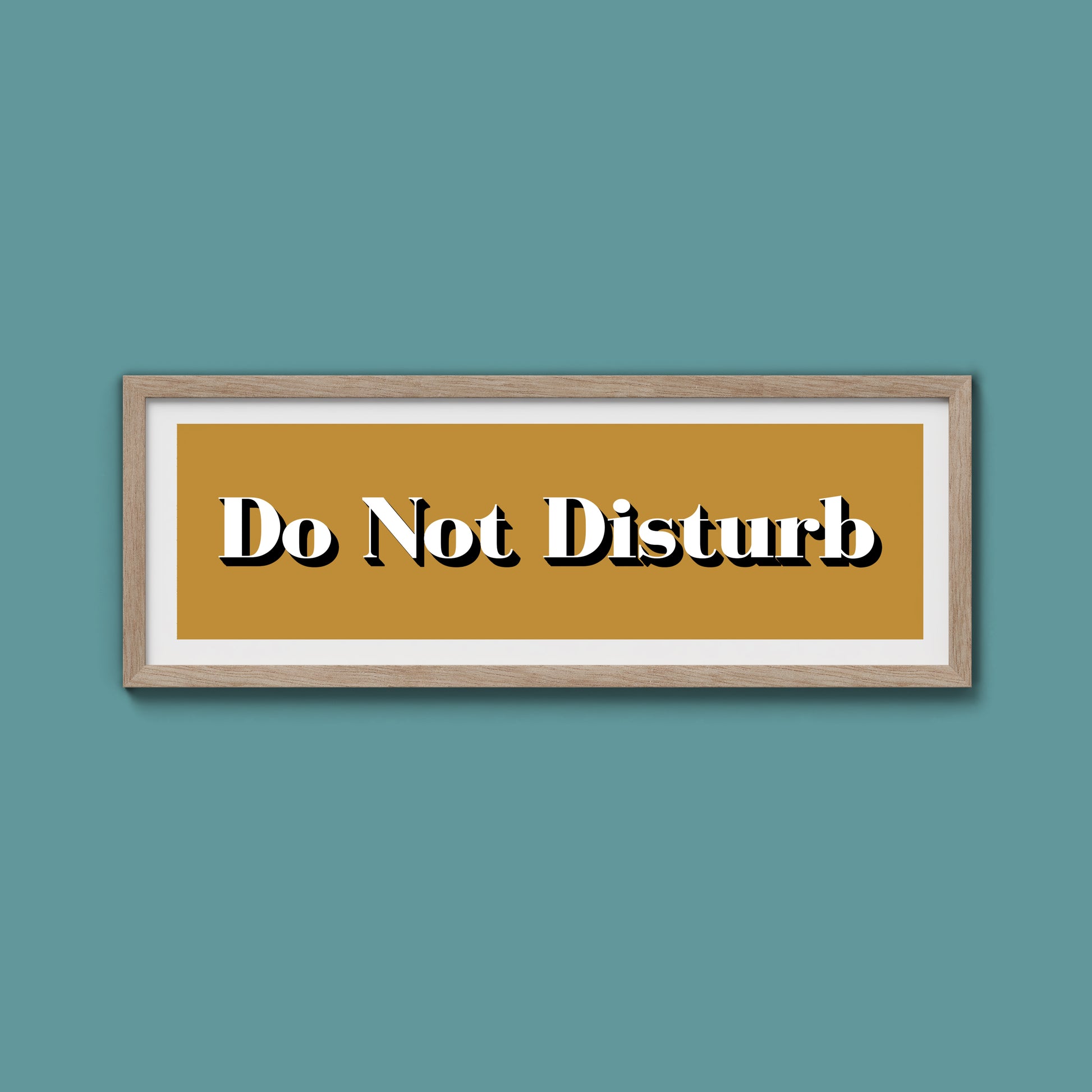 Do Not Disturb Print