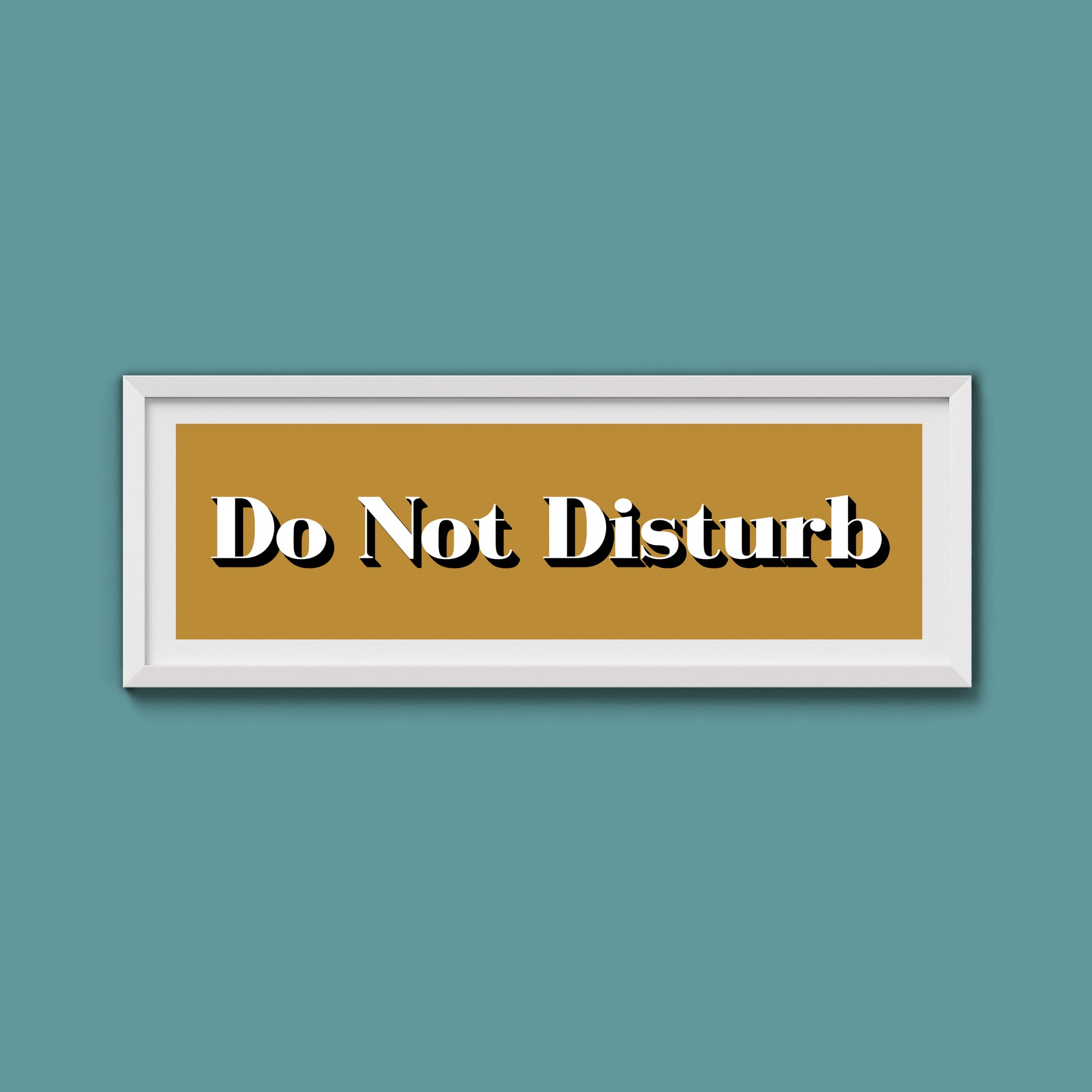 Do Not Disturb Print