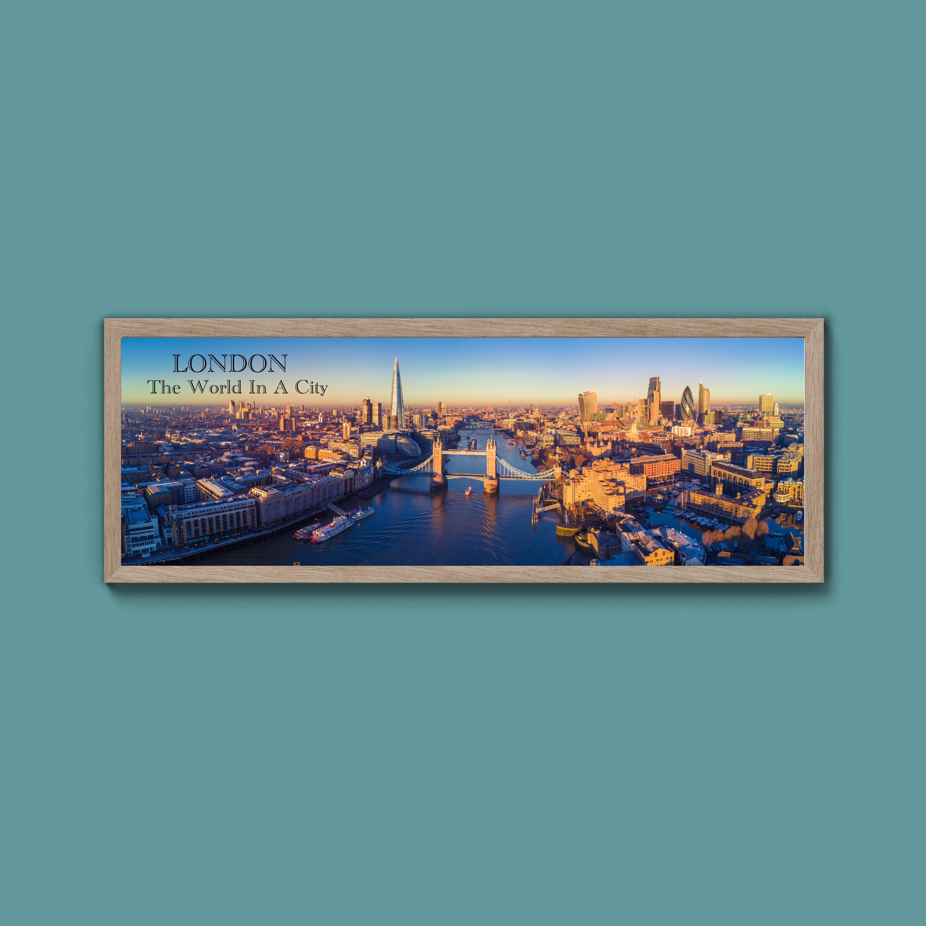 London City Framed Print