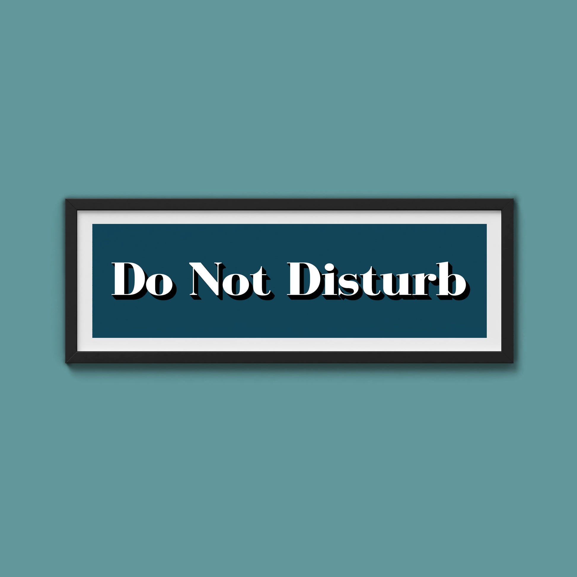 Do Not Disturb Print