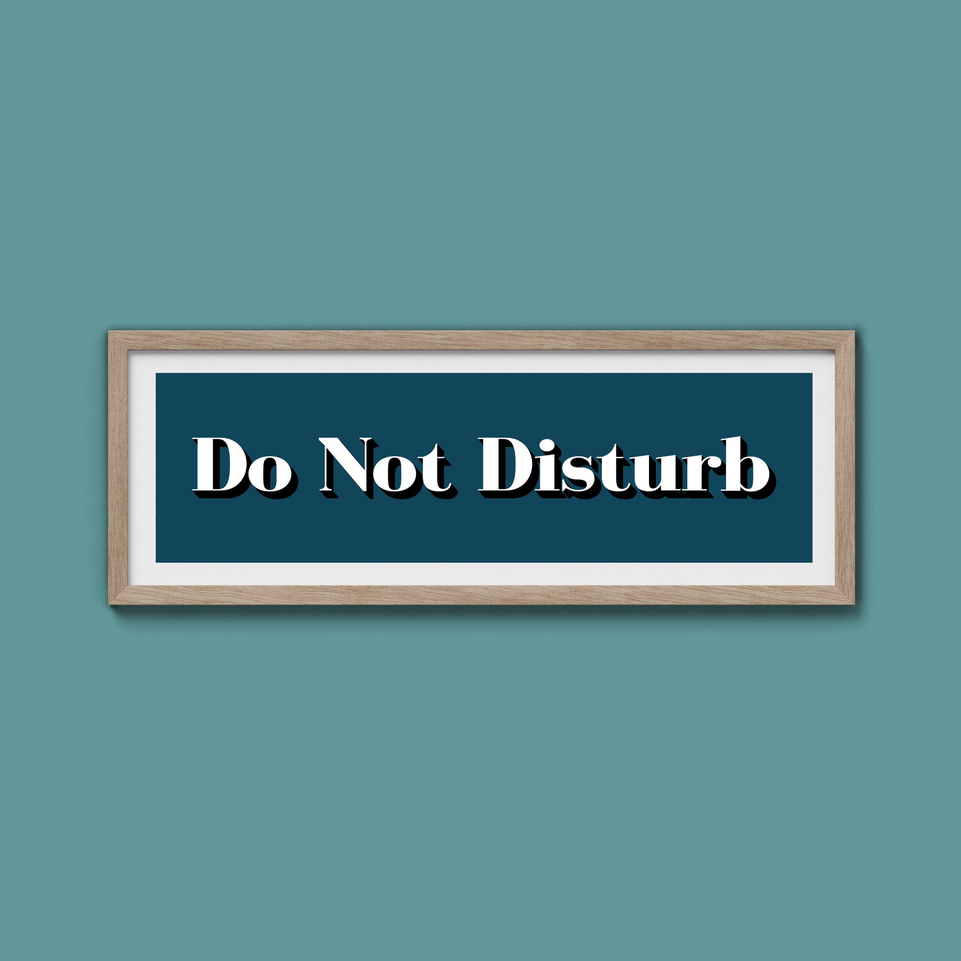 Do Not Disturb Print