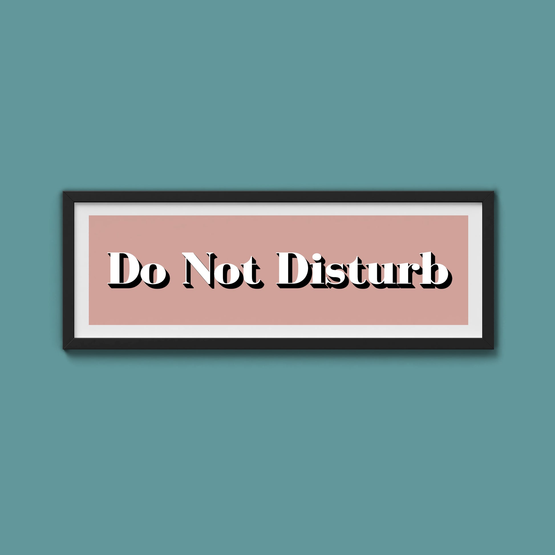 Do Not Disturb Print