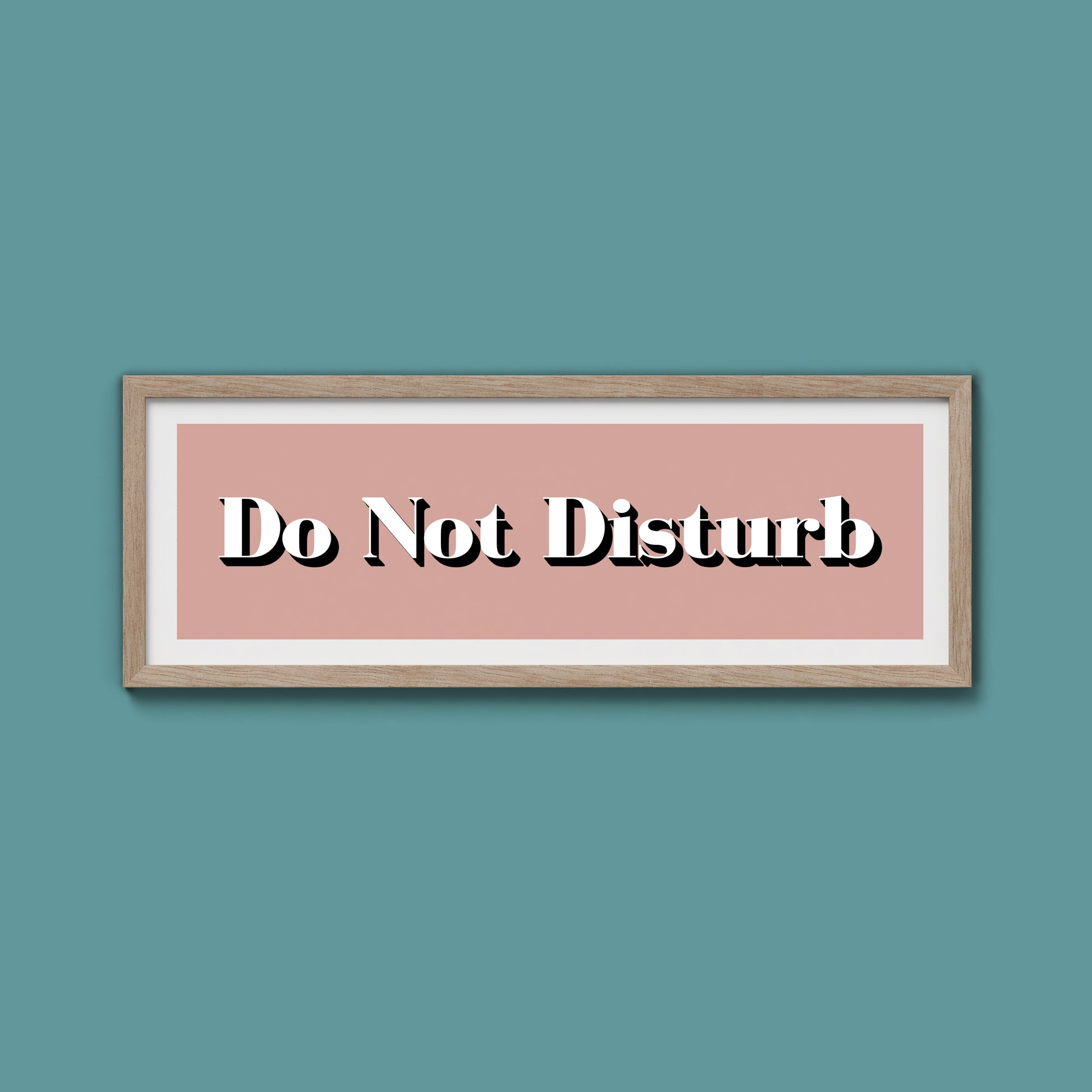 Do Not Disturb Print