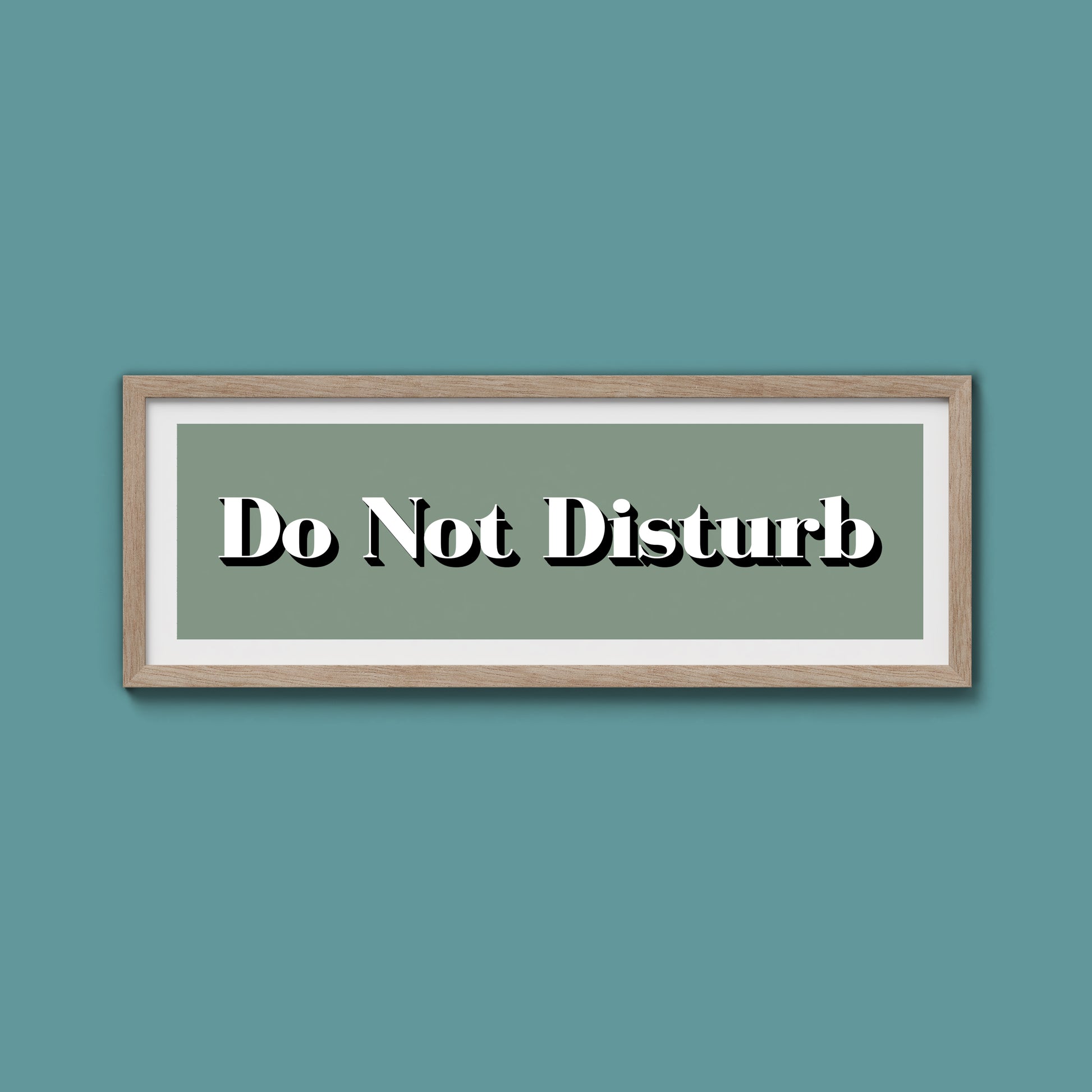 Do Not Disturb Print