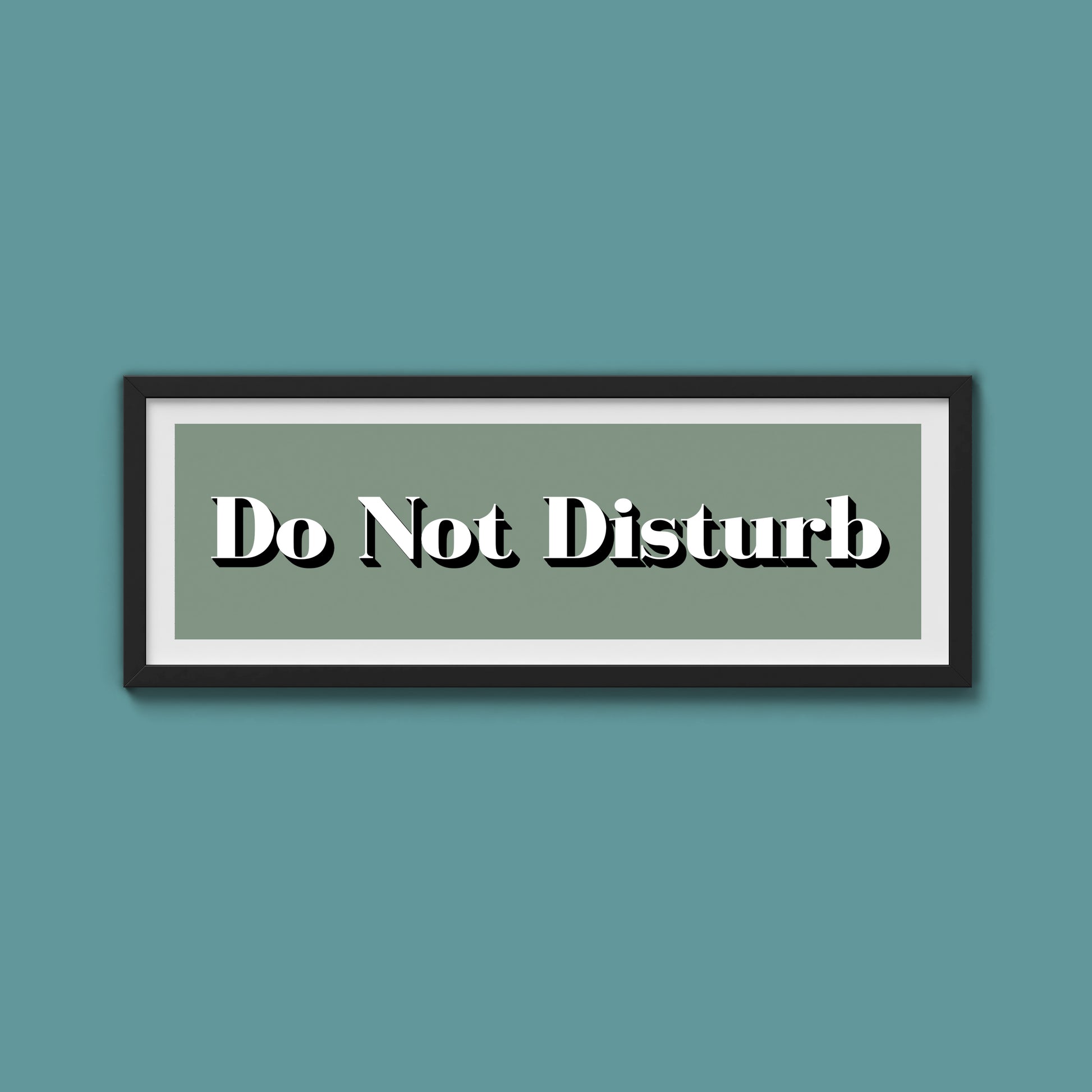 Do Not Disturb Print